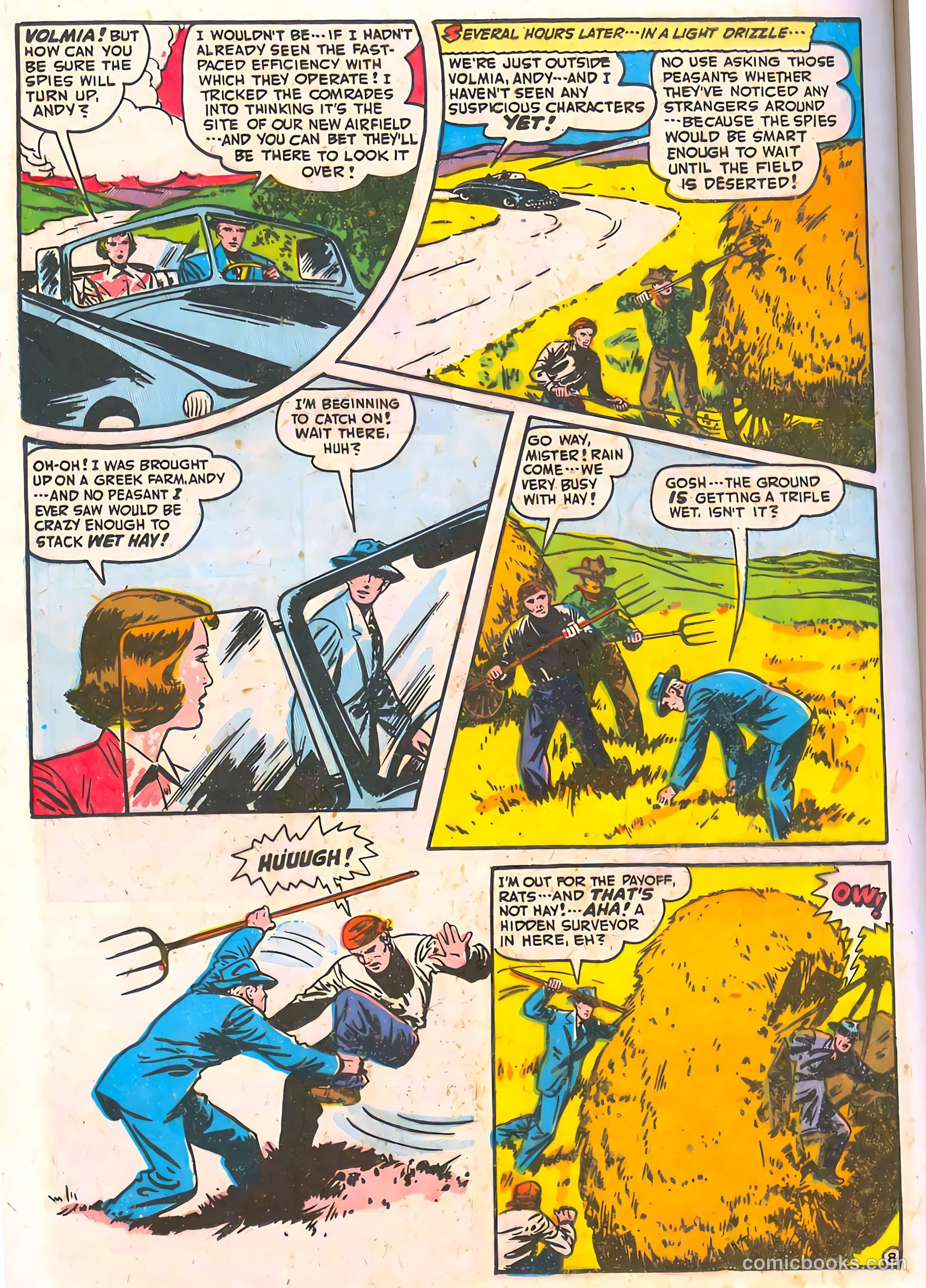 Spy-Hunters #4 (1950) — page 34 of 52