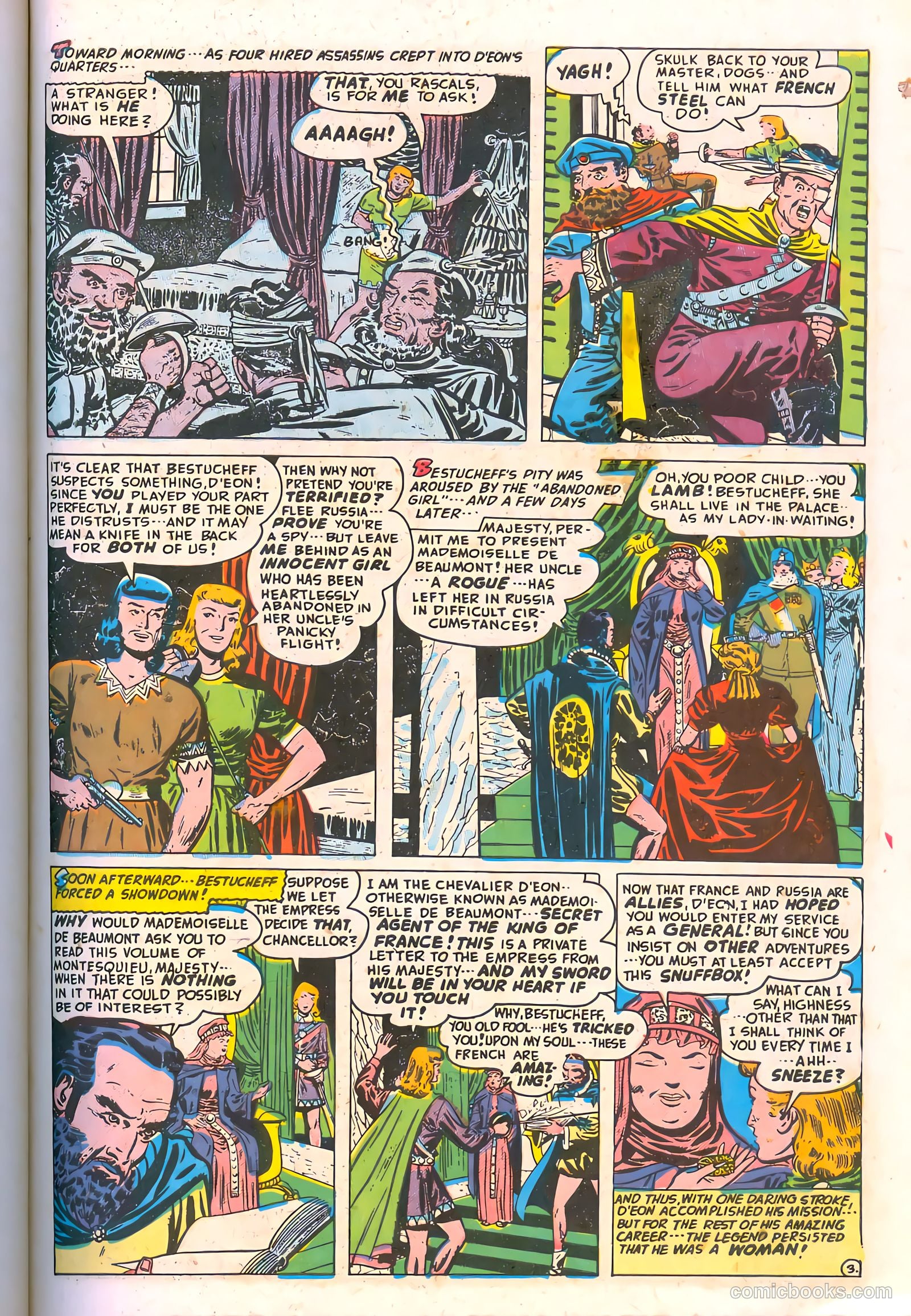 Spy-Hunters #4 (1950) — page 39 of 52