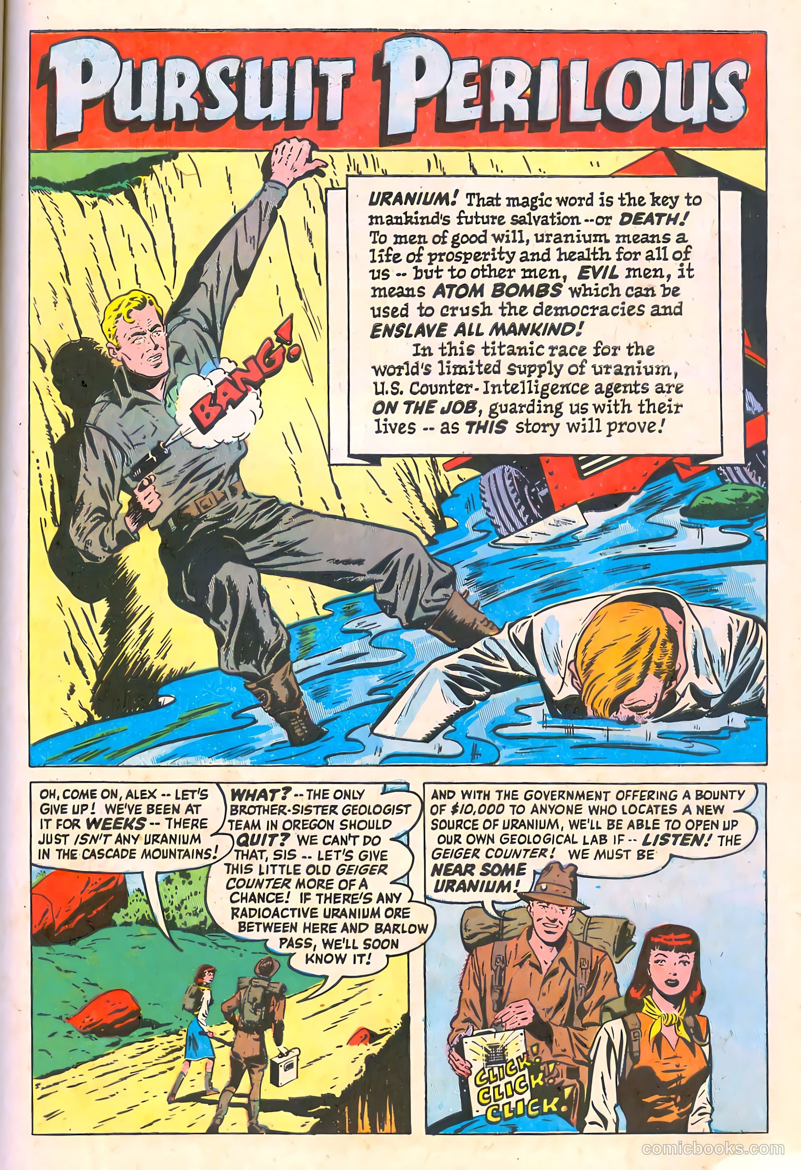 Spy-Hunters #4 (1950) — page 41 of 52