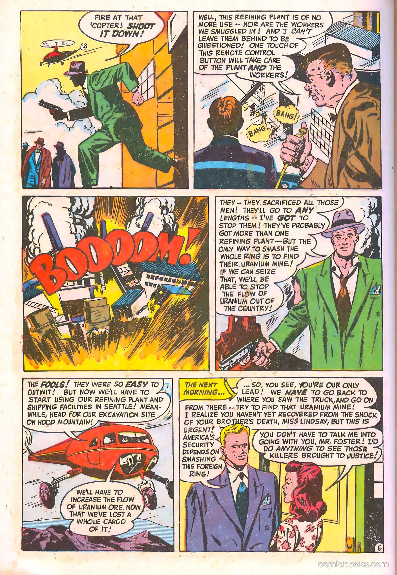 Spy-Hunters #4 (1950) — page 46 of 52