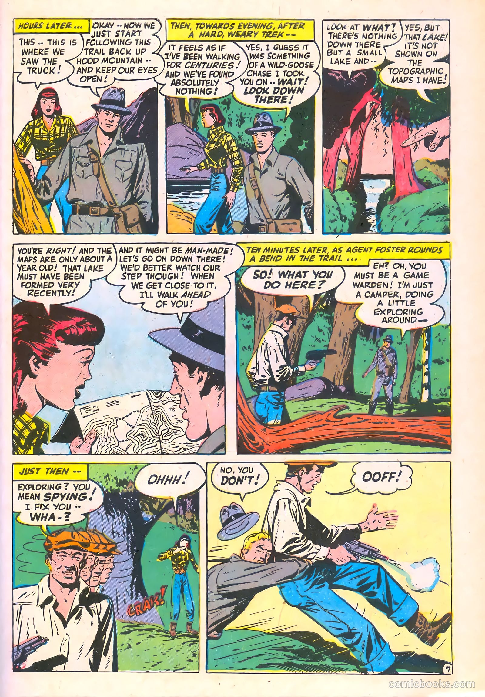 Spy-Hunters #4 (1950) — page 47 of 52