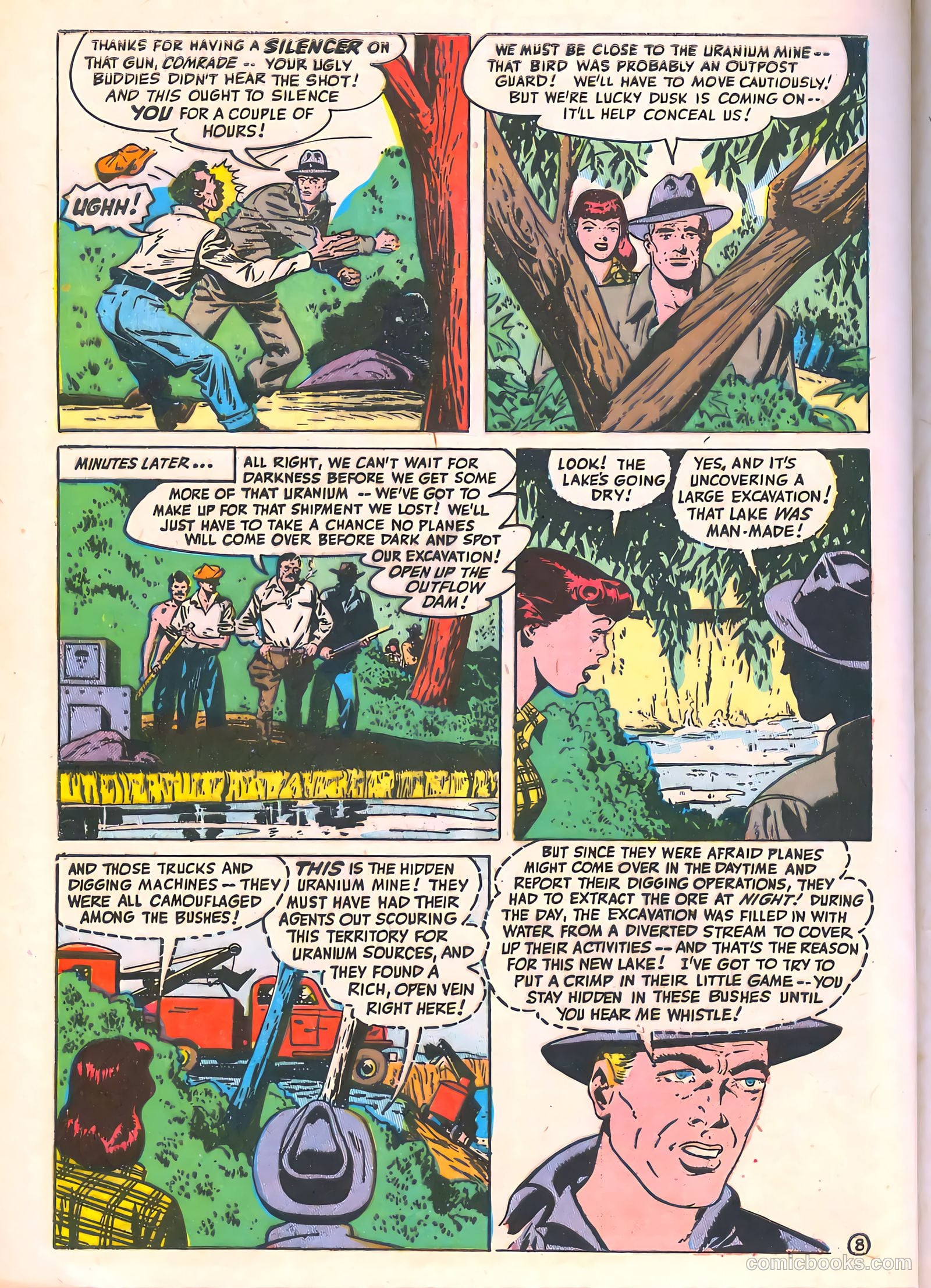 Spy-Hunters #4 (1950) — page 48 of 52