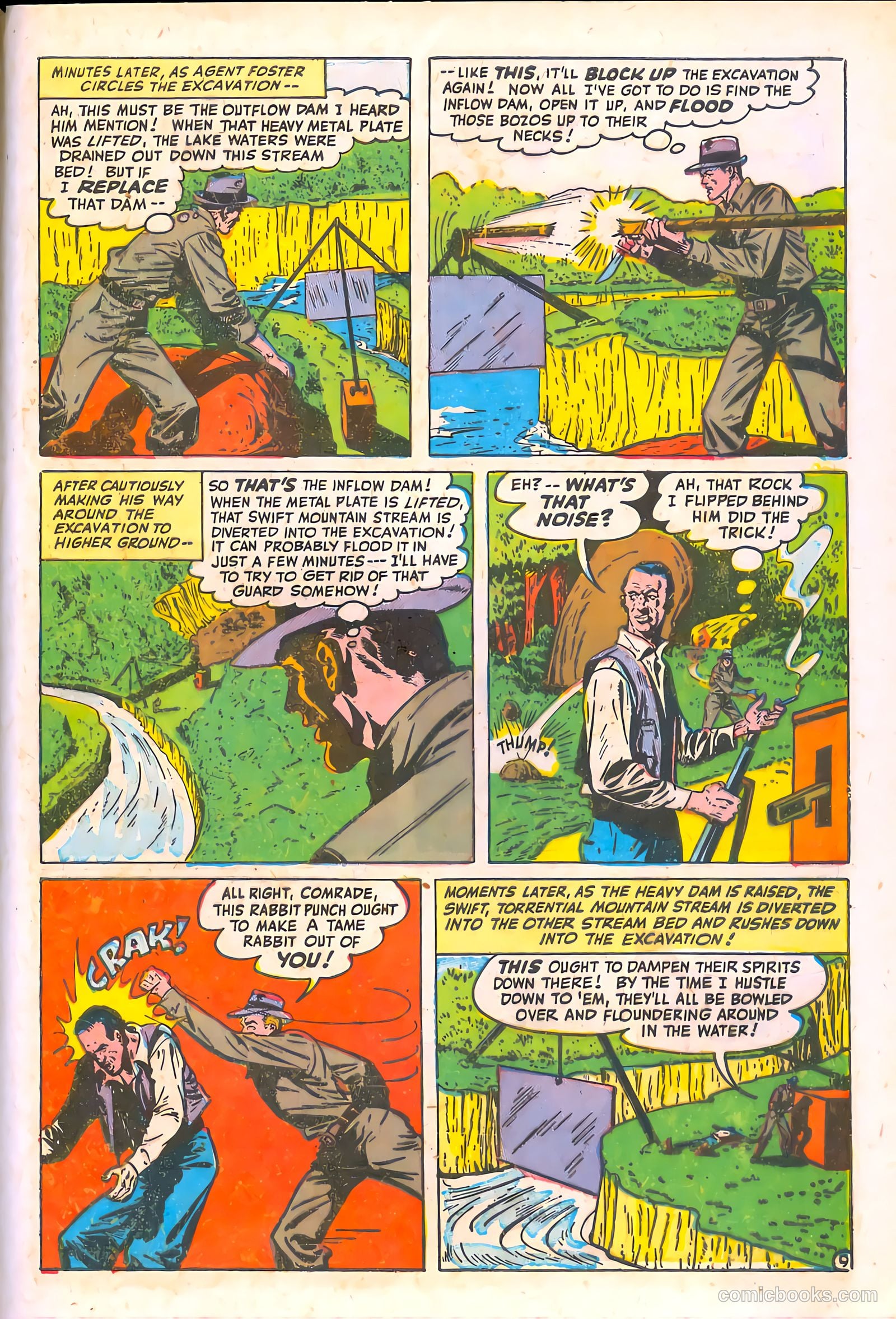 Spy-Hunters #4 (1950) — page 49 of 52