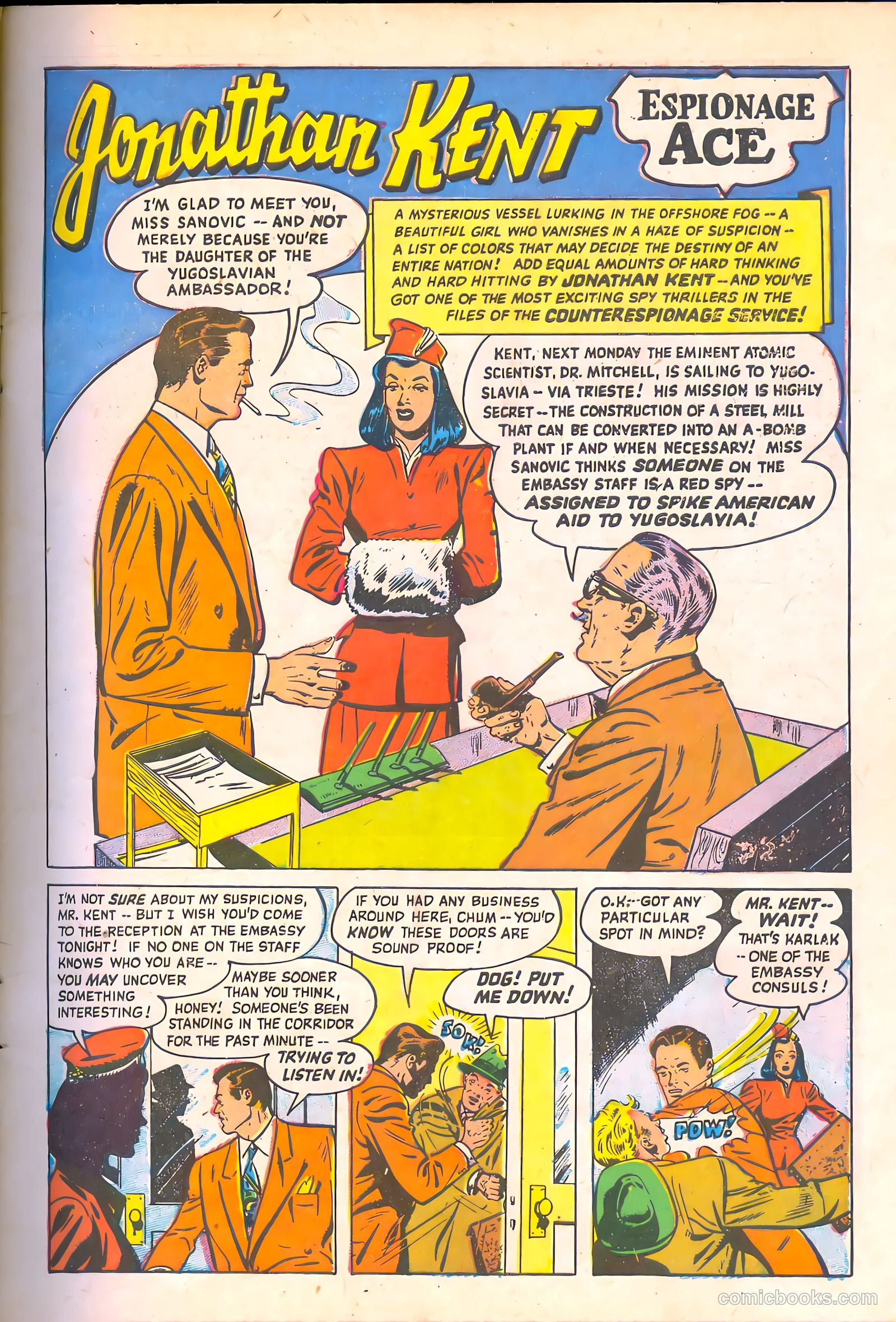 Spy-Hunters #5 (1950) — page 3 of 52