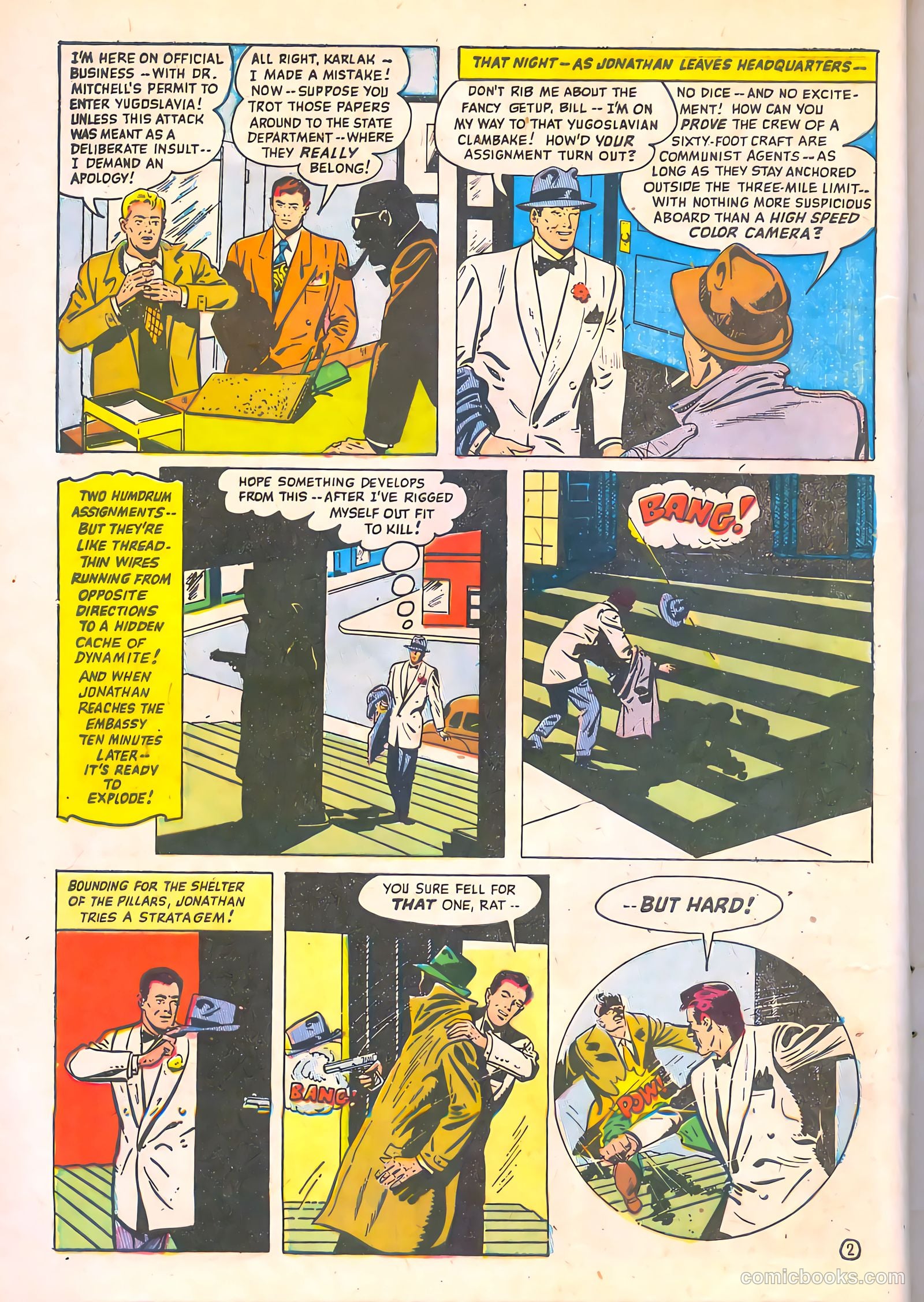 Spy-Hunters #5 (1950) — page 4 of 52