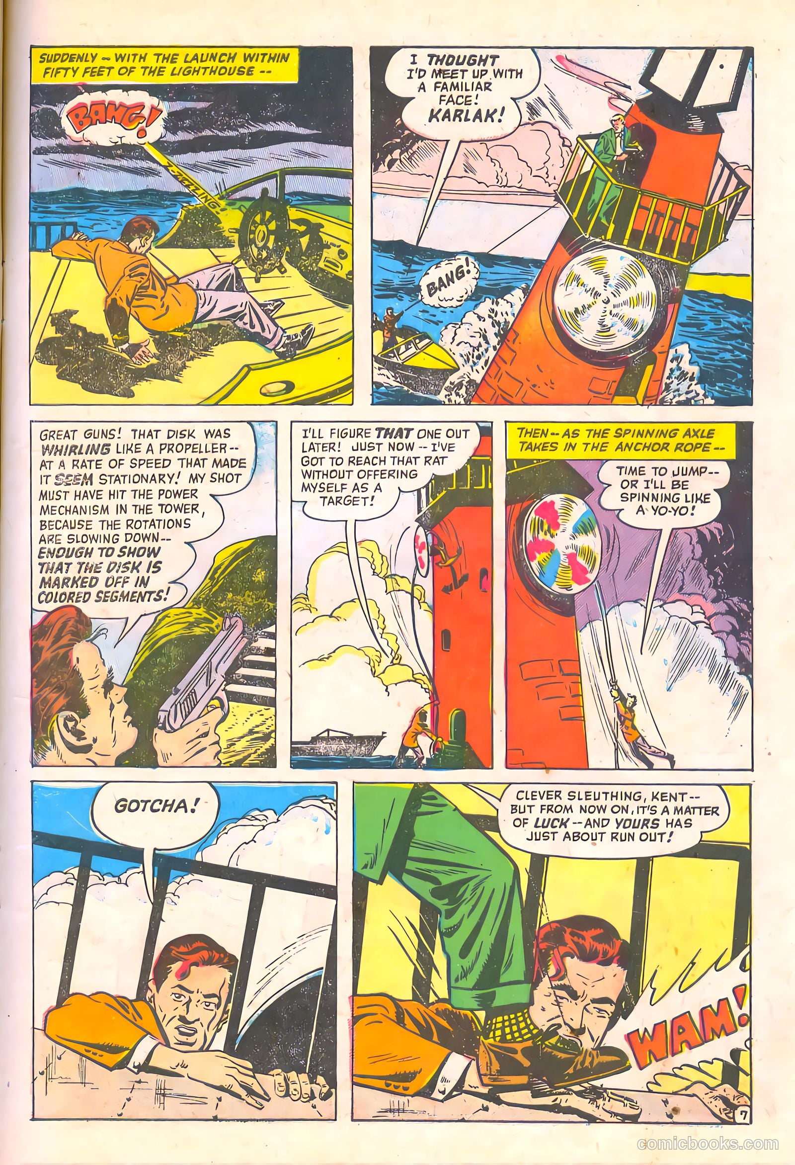 Spy-Hunters #5 (1950) — page 9 of 52