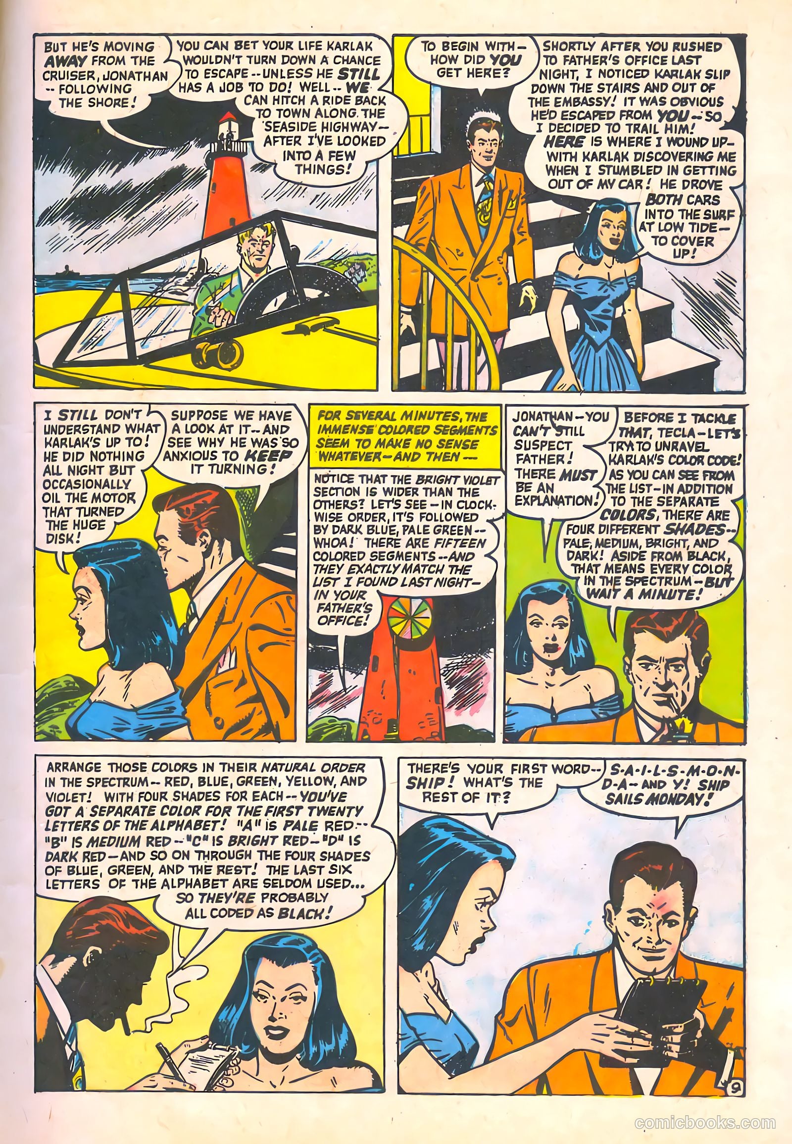 Spy-Hunters #5 (1950) — page 11 of 52
