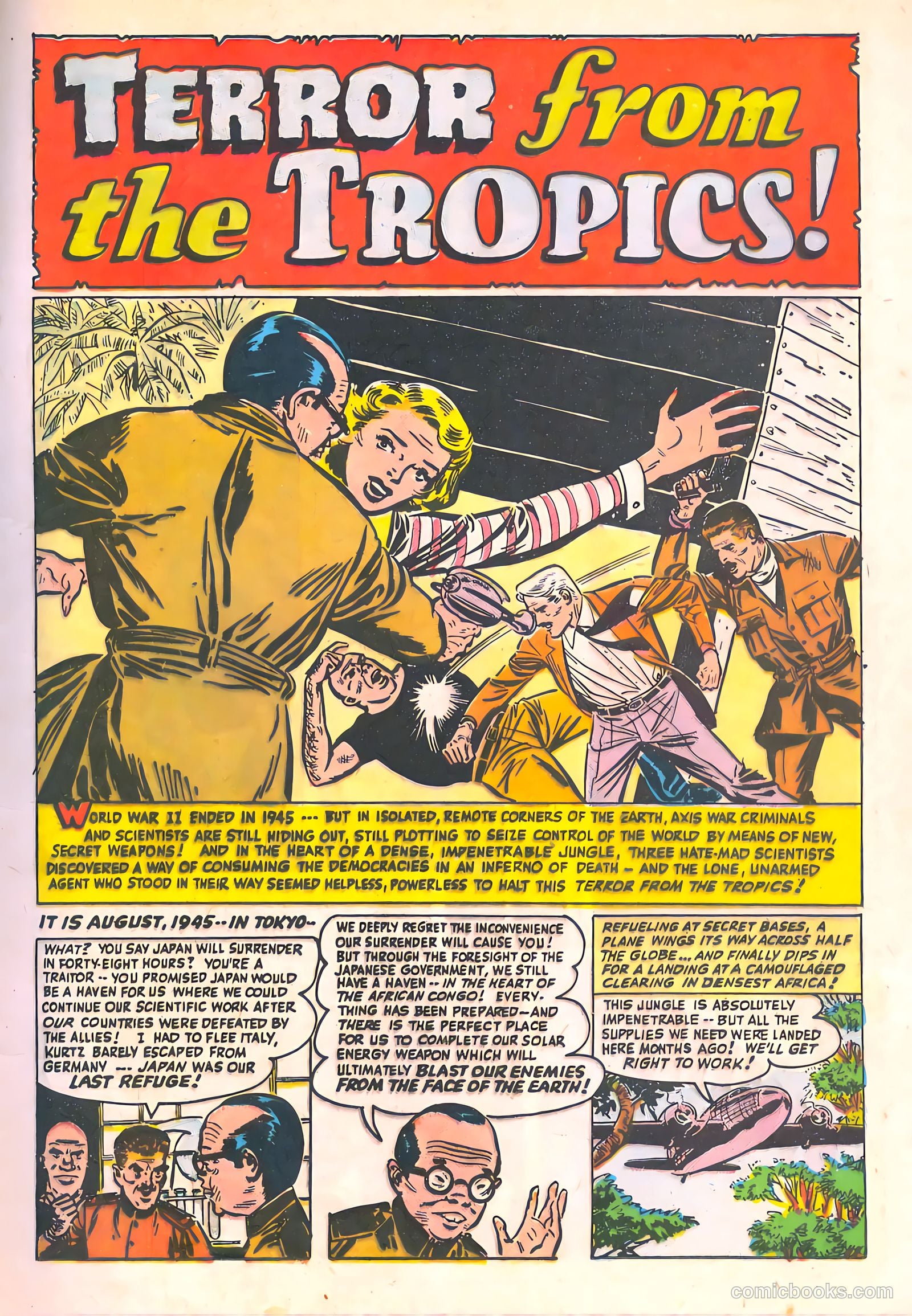 Spy-Hunters #5 (1950) — page 17 of 52