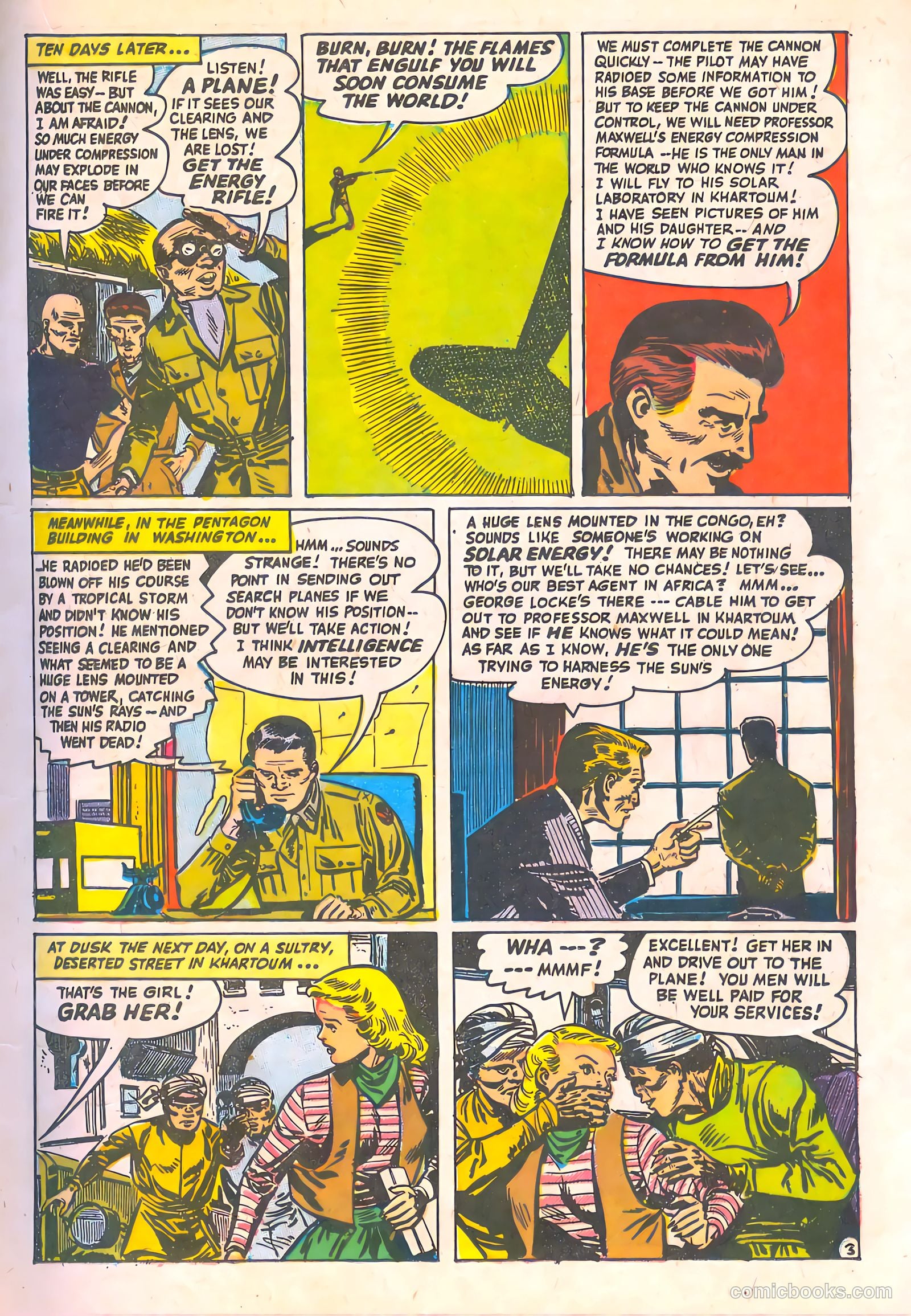Spy-Hunters #5 (1950) — page 19 of 52