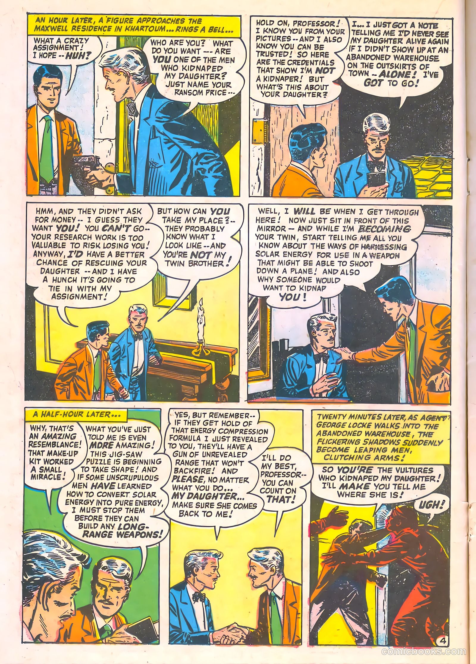 Spy-Hunters #5 (1950) — page 20 of 52