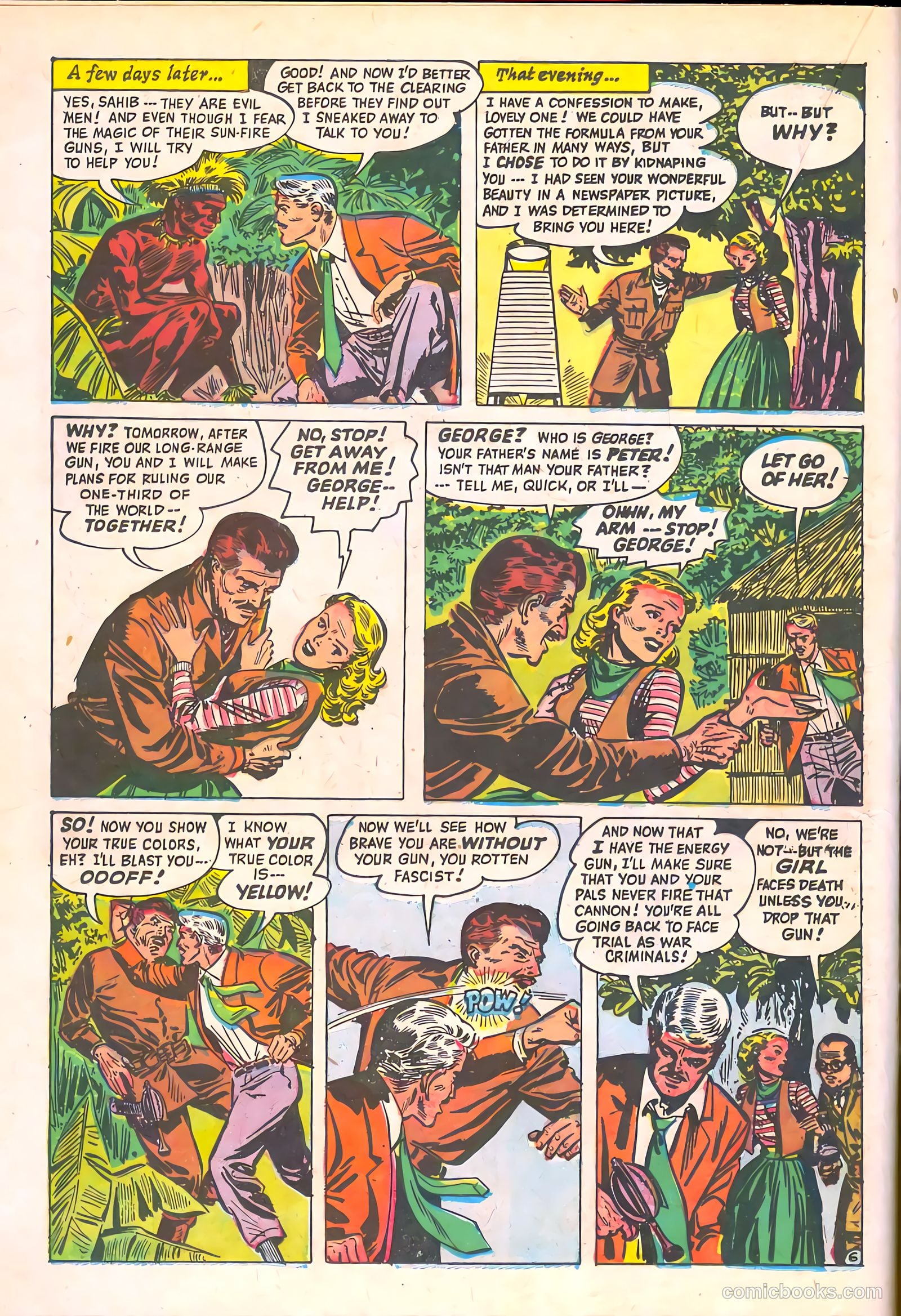 Spy-Hunters #5 (1950) — page 22 of 52
