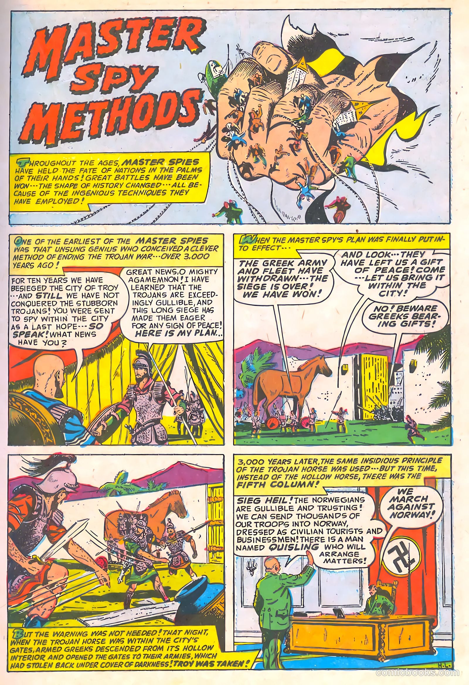 Spy-Hunters #5 (1950) — page 25 of 52