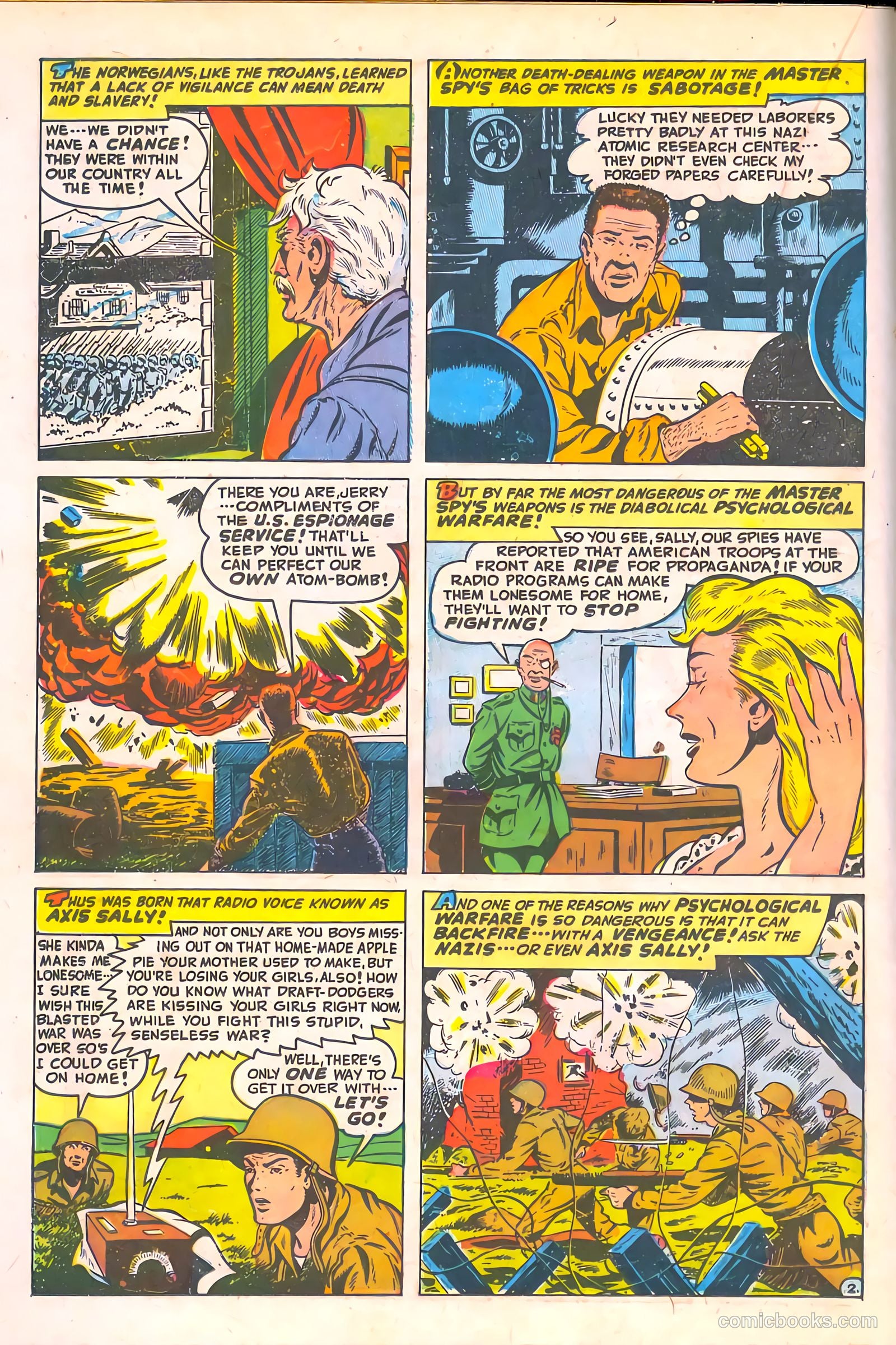 Spy-Hunters #5 (1950) — page 26 of 52