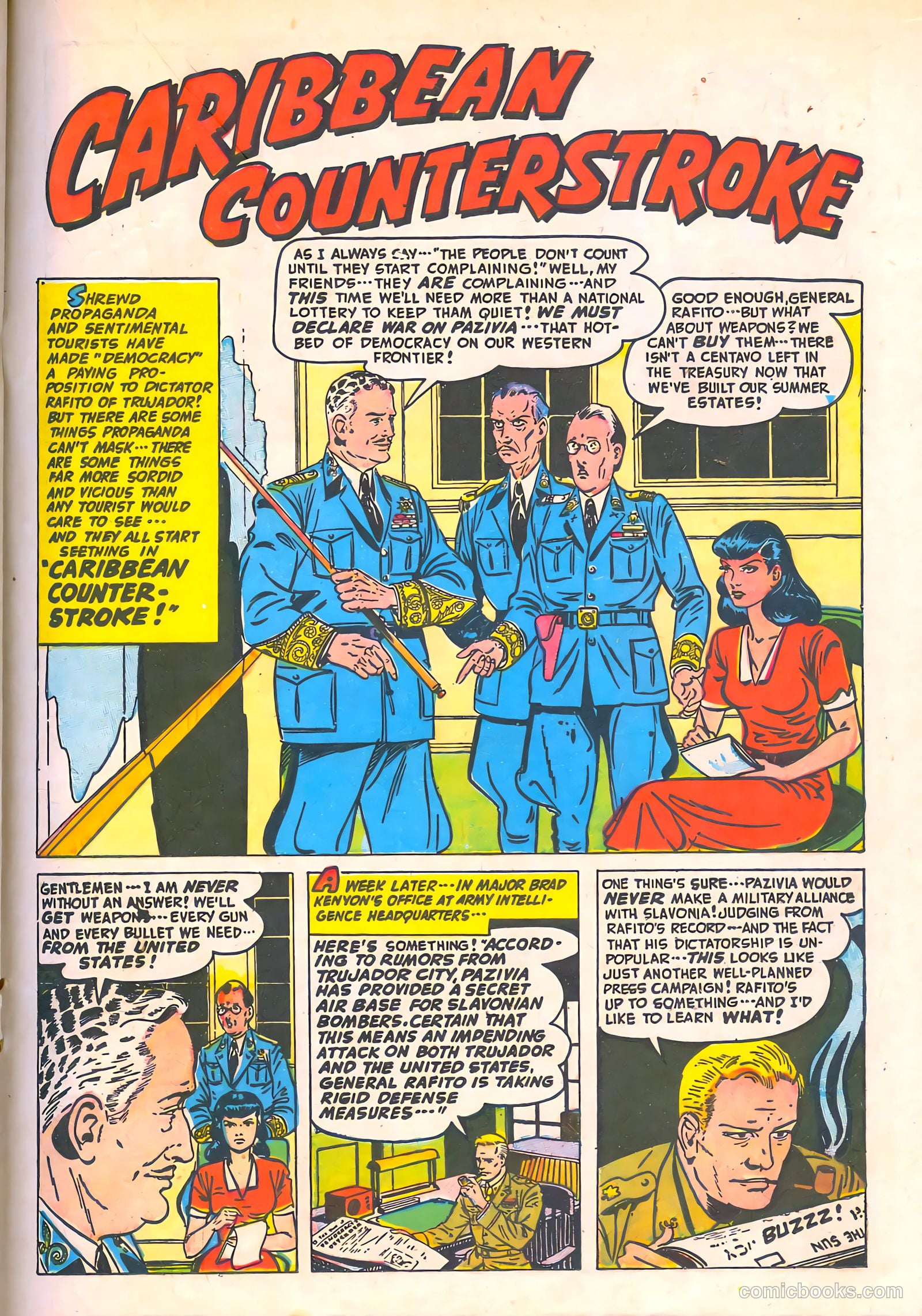 Spy-Hunters #5 (1950) — page 29 of 52