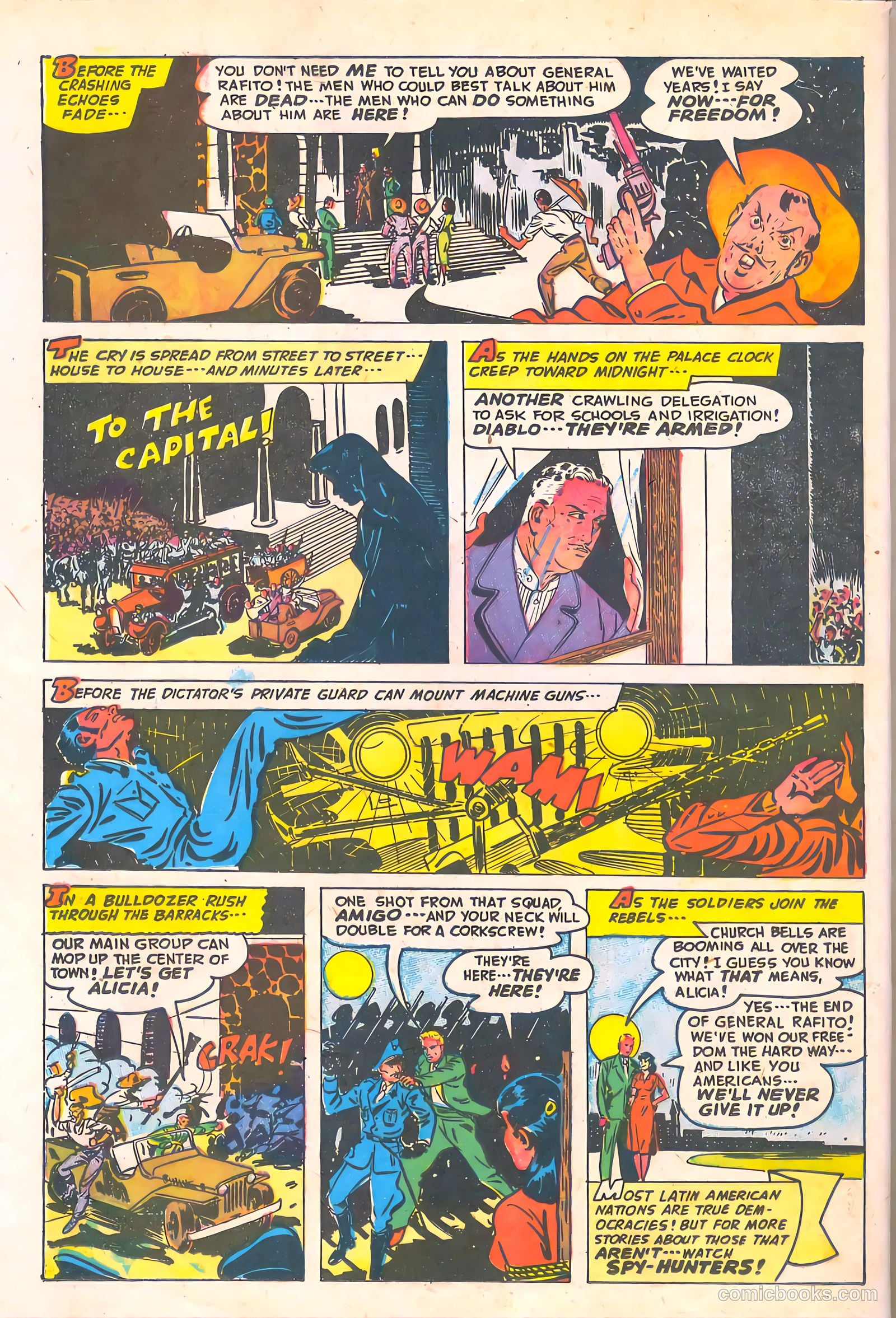 Spy-Hunters #5 (1950) — page 38 of 52