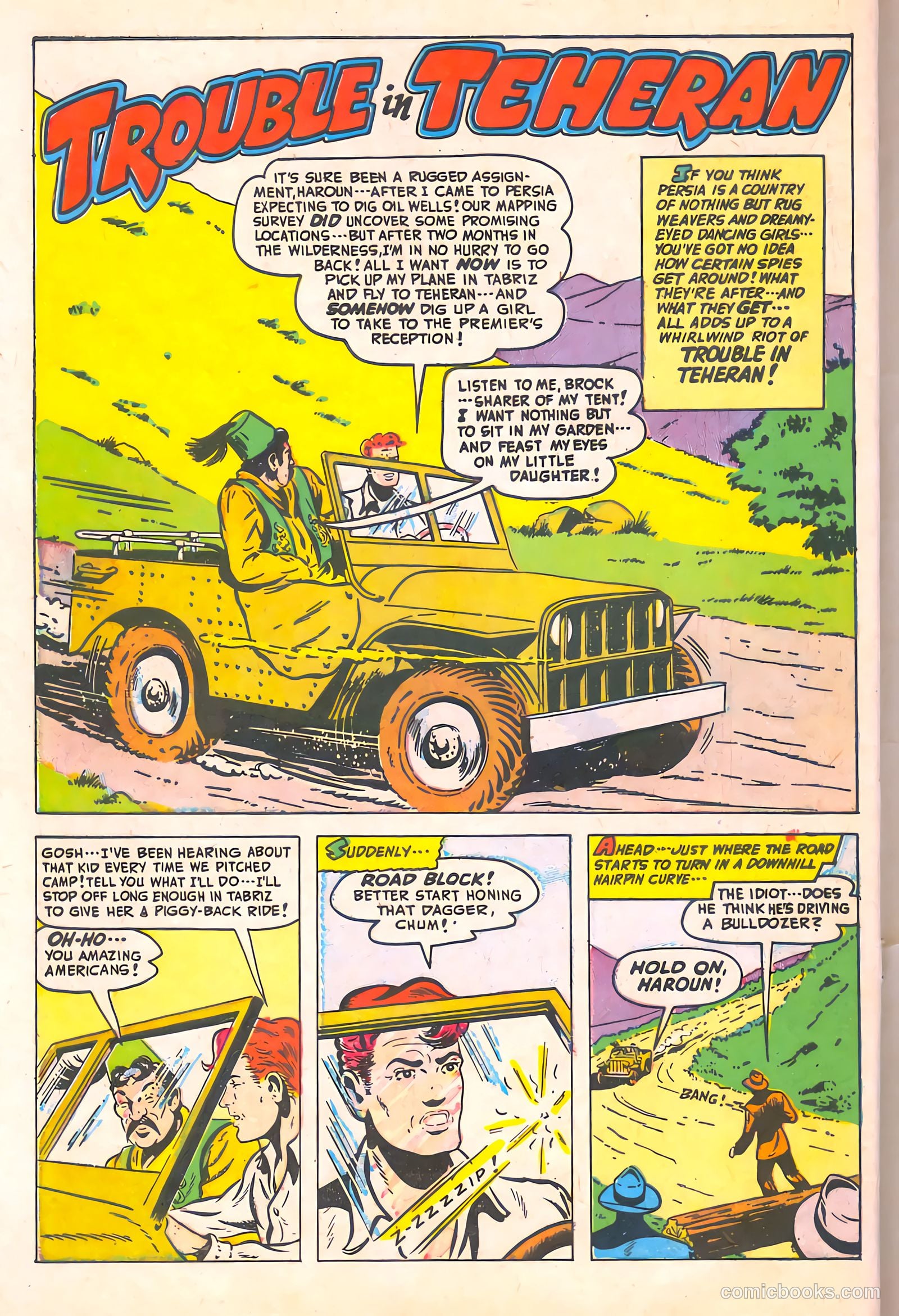 Spy-Hunters #5 (1950) — page 42 of 52