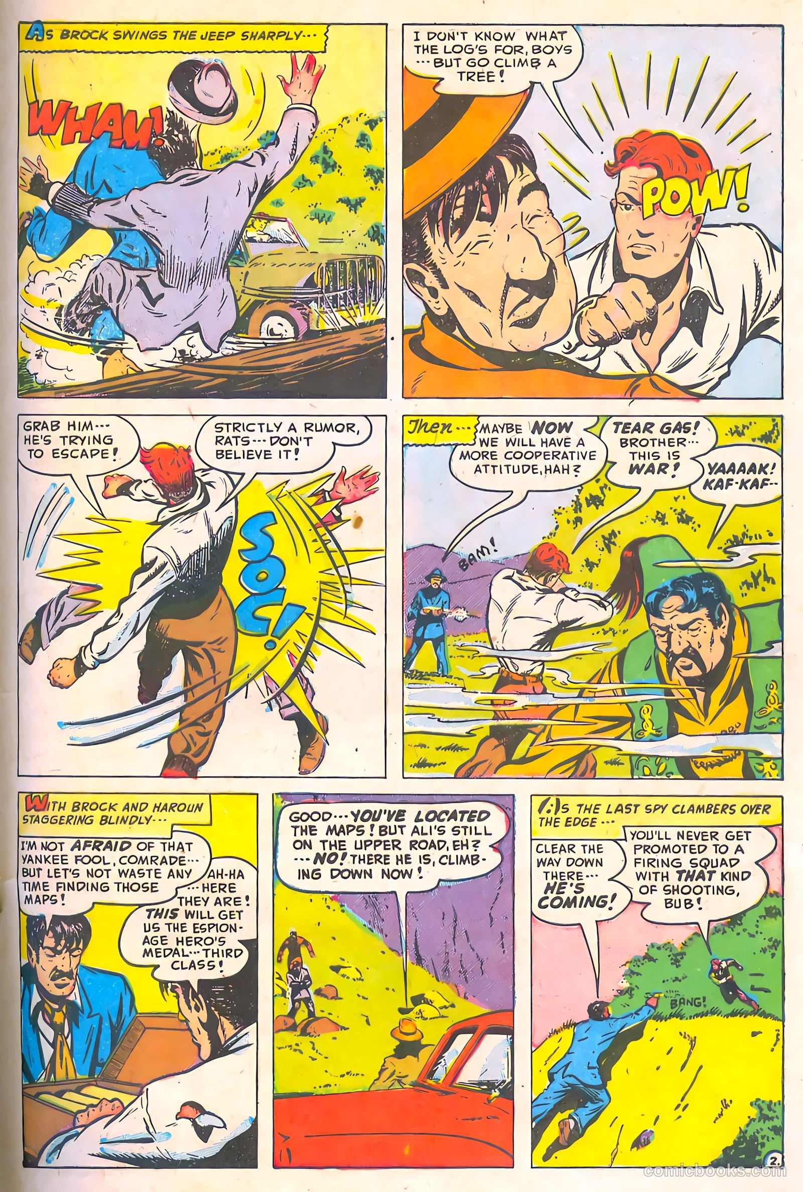 Spy-Hunters #5 (1950) — page 43 of 52