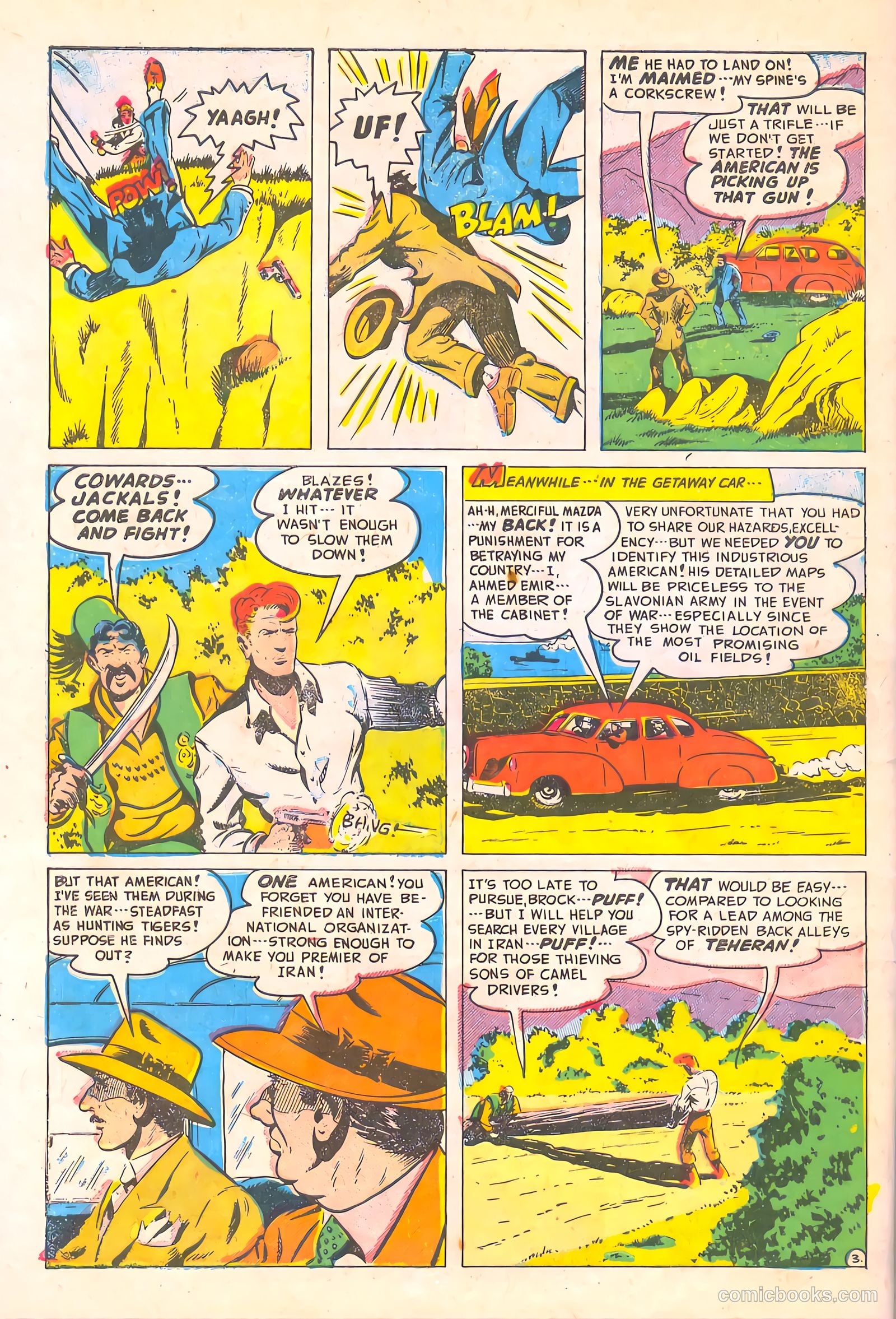 Spy-Hunters #5 (1950) — page 44 of 52