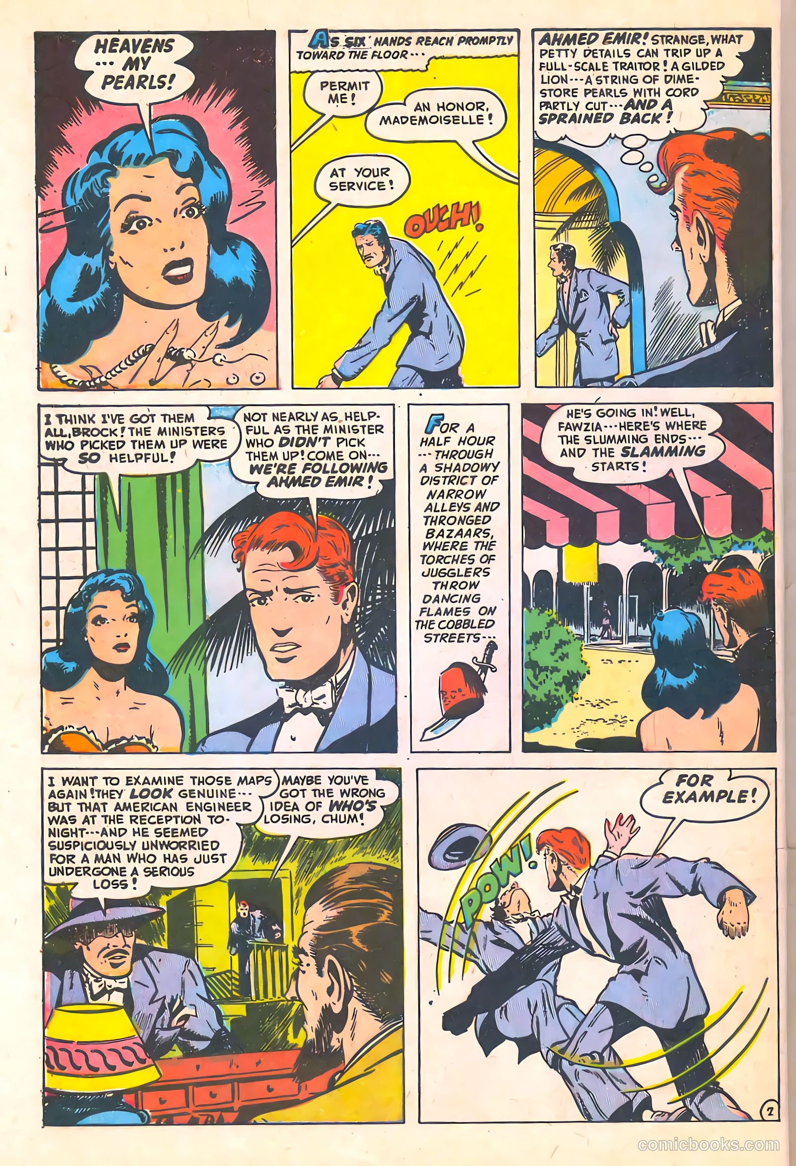 Spy-Hunters #5 (1950) — page 48 of 52