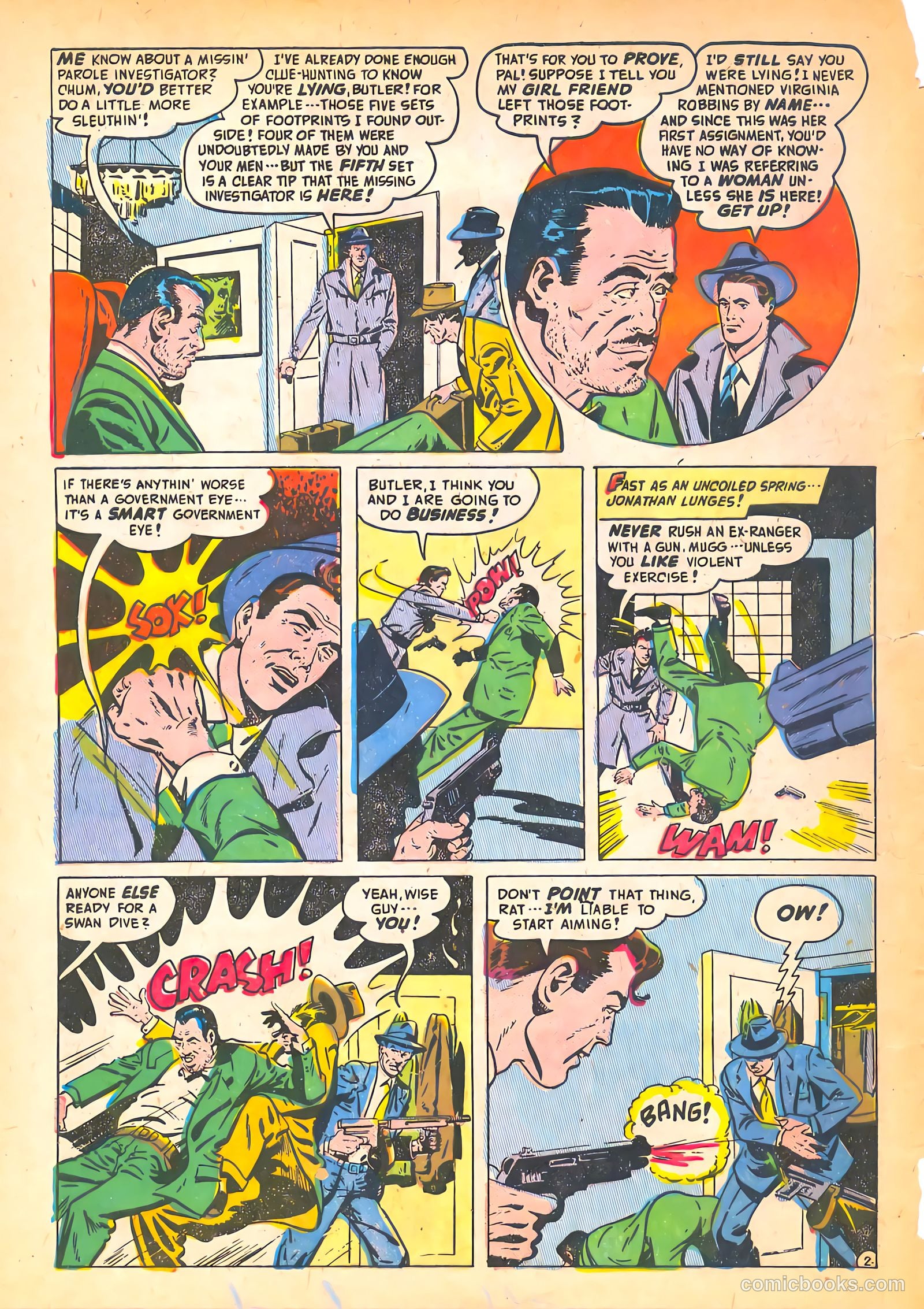 Spy-Hunters #6 (1950) — page 4 of 52