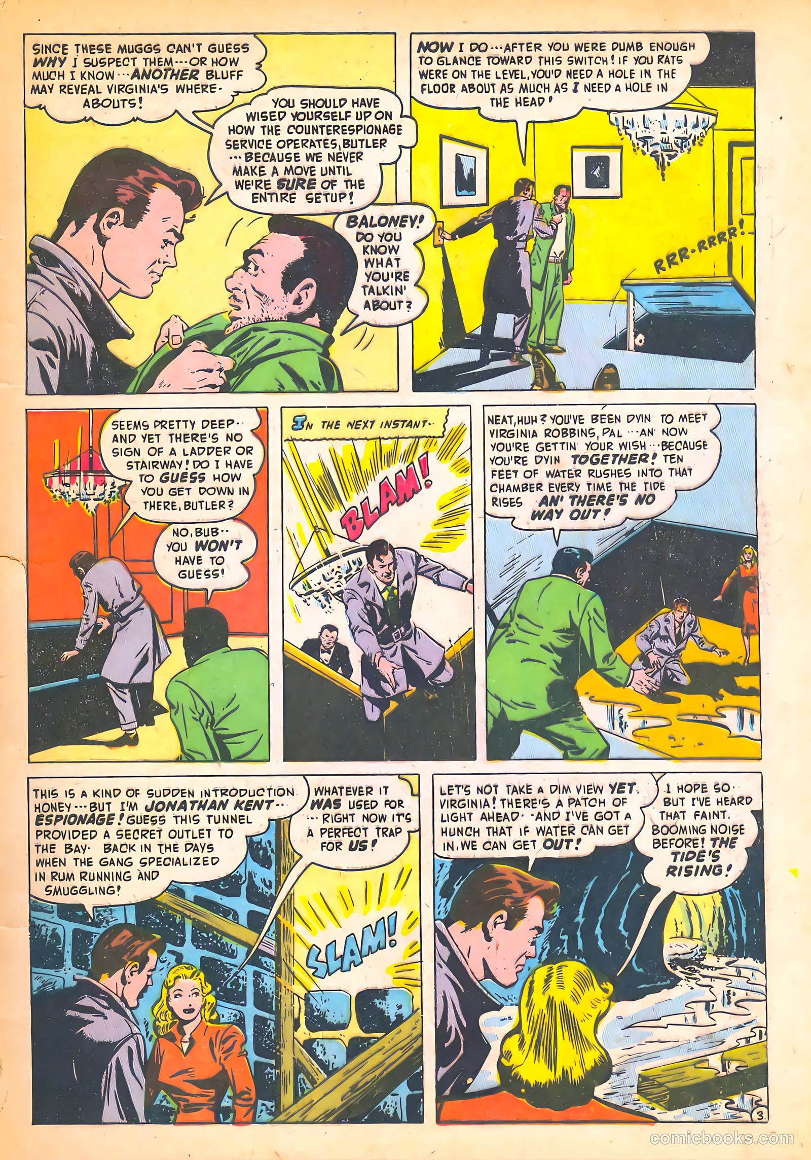 Spy-Hunters #6 (1950) — page 5 of 52