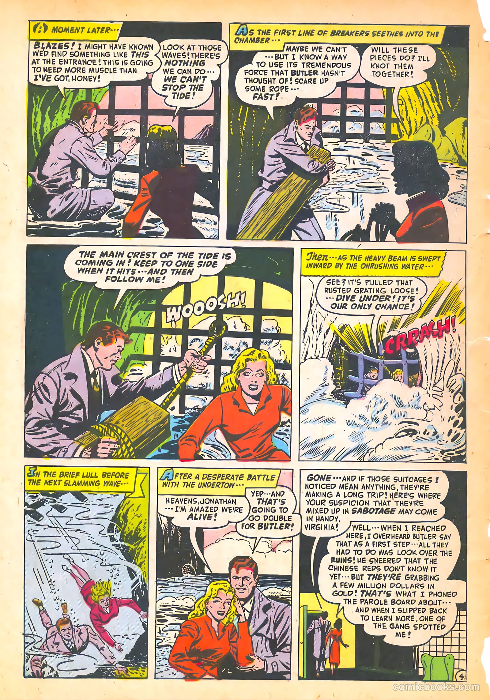 Spy-Hunters #6 (1950) — page 6 of 52
