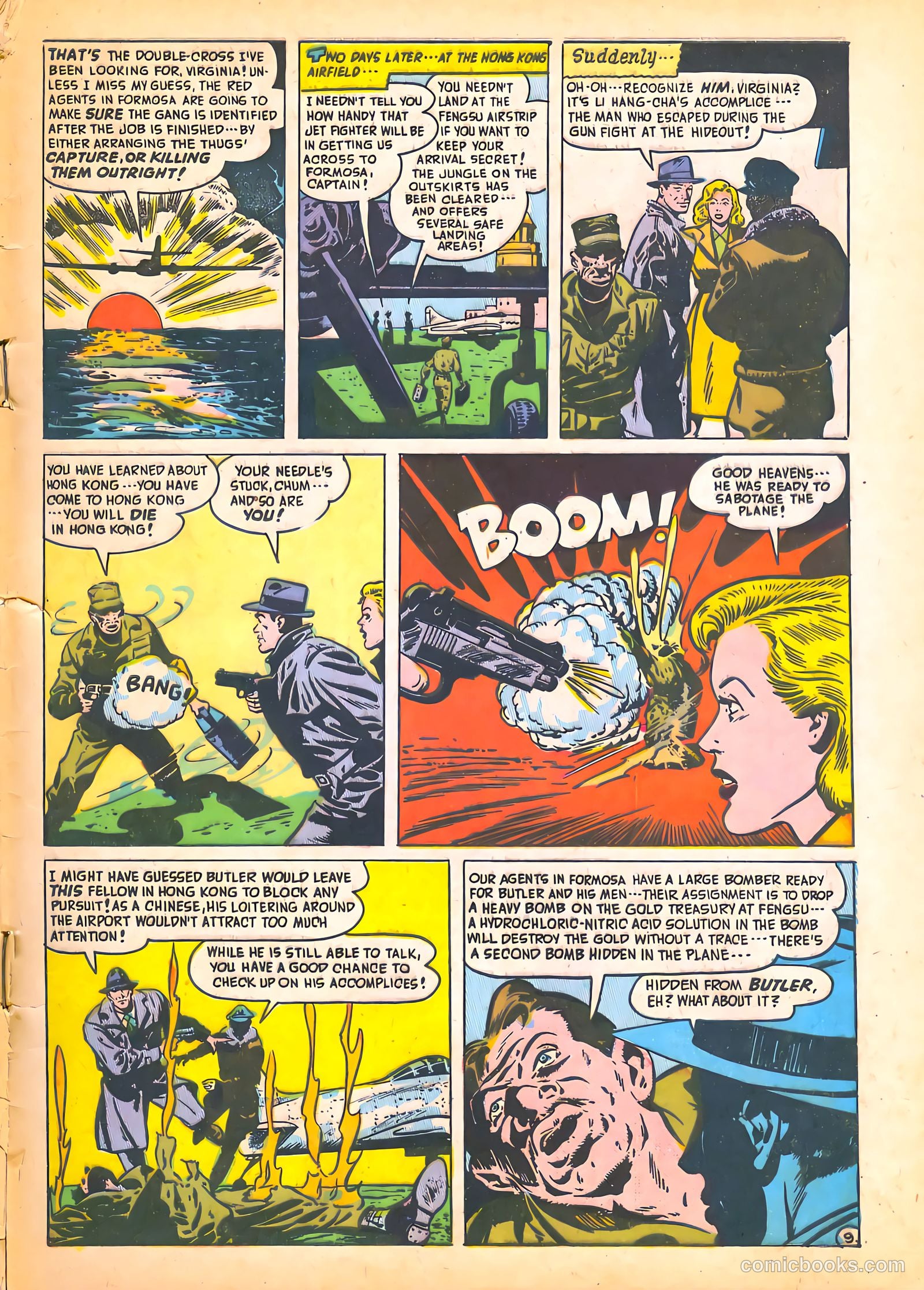 Spy-Hunters #6 (1950) — page 11 of 52