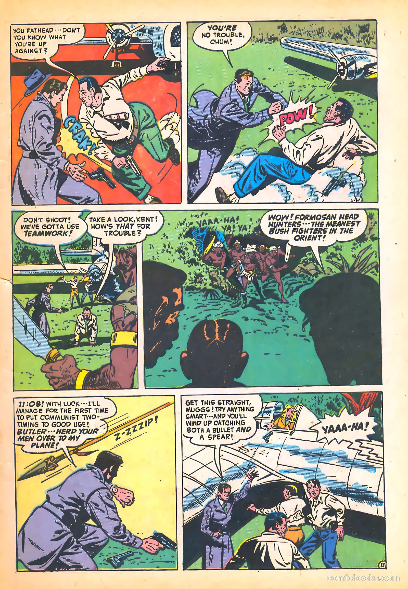 Spy-Hunters #6 (1950) — page 13 of 52
