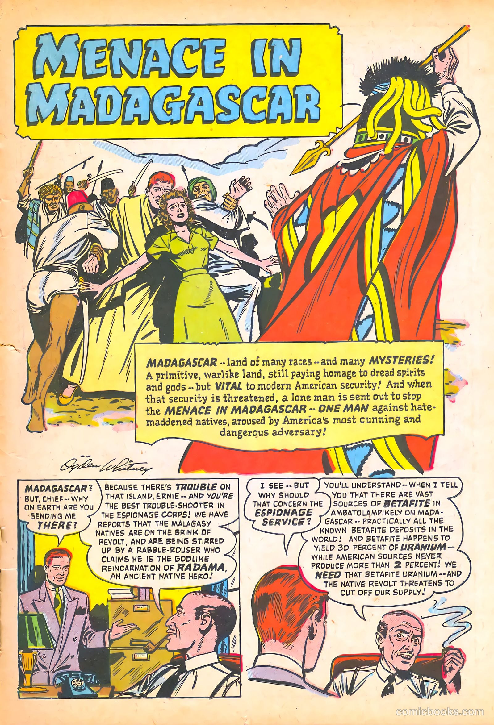 Spy-Hunters #6 (1950) — page 17 of 52
