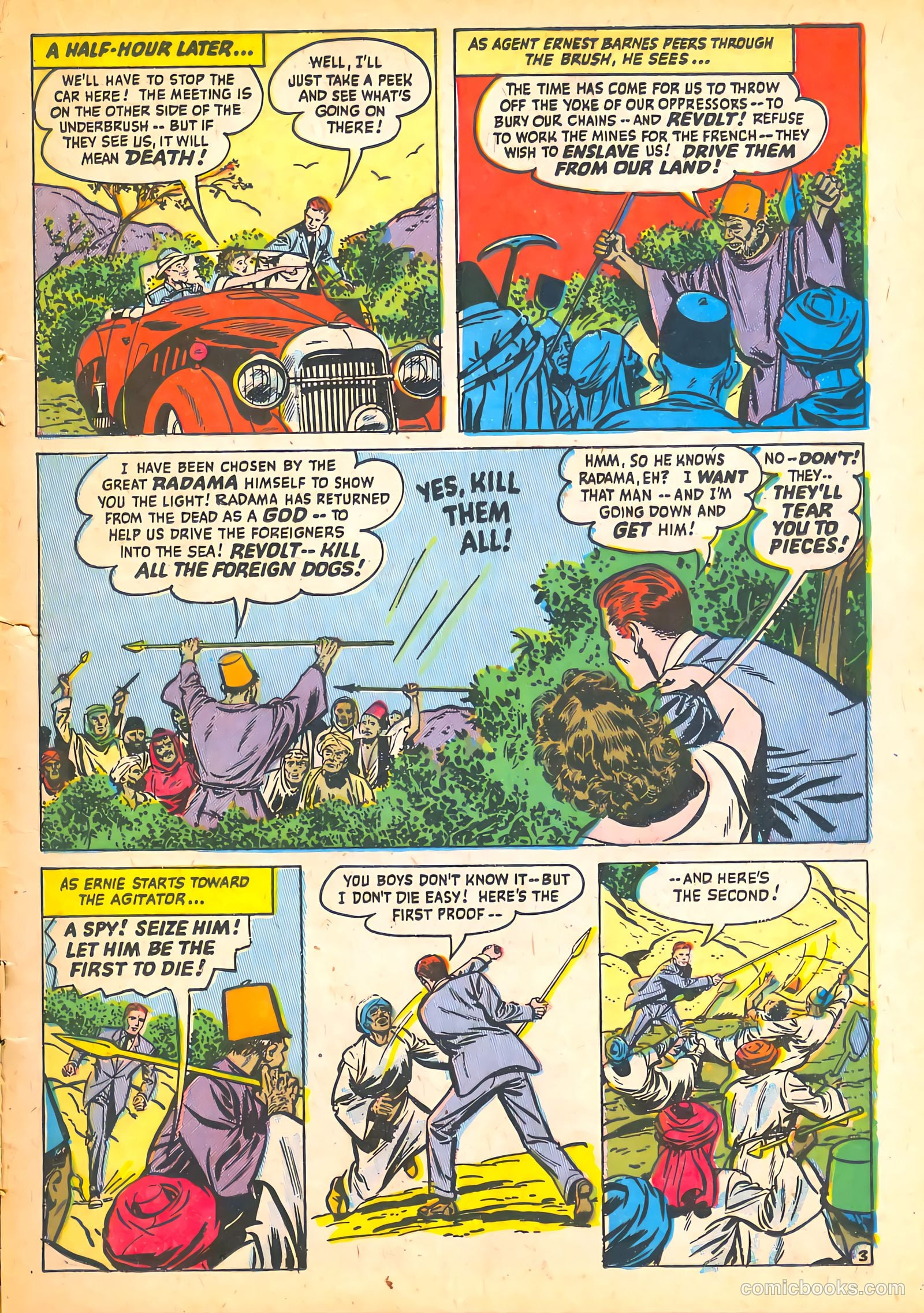 Spy-Hunters #6 (1950) — page 19 of 52