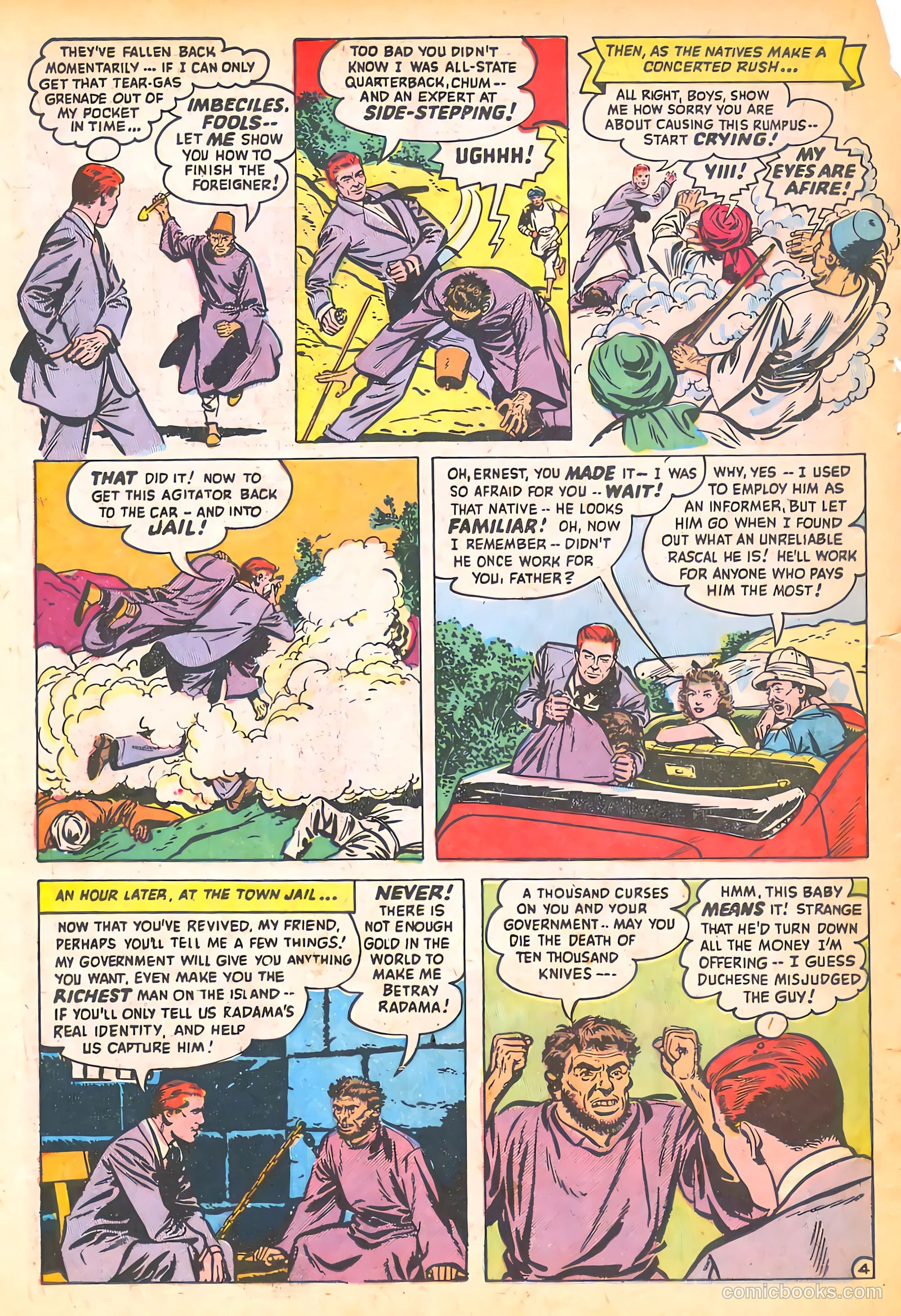 Spy-Hunters #6 (1950) — page 20 of 52