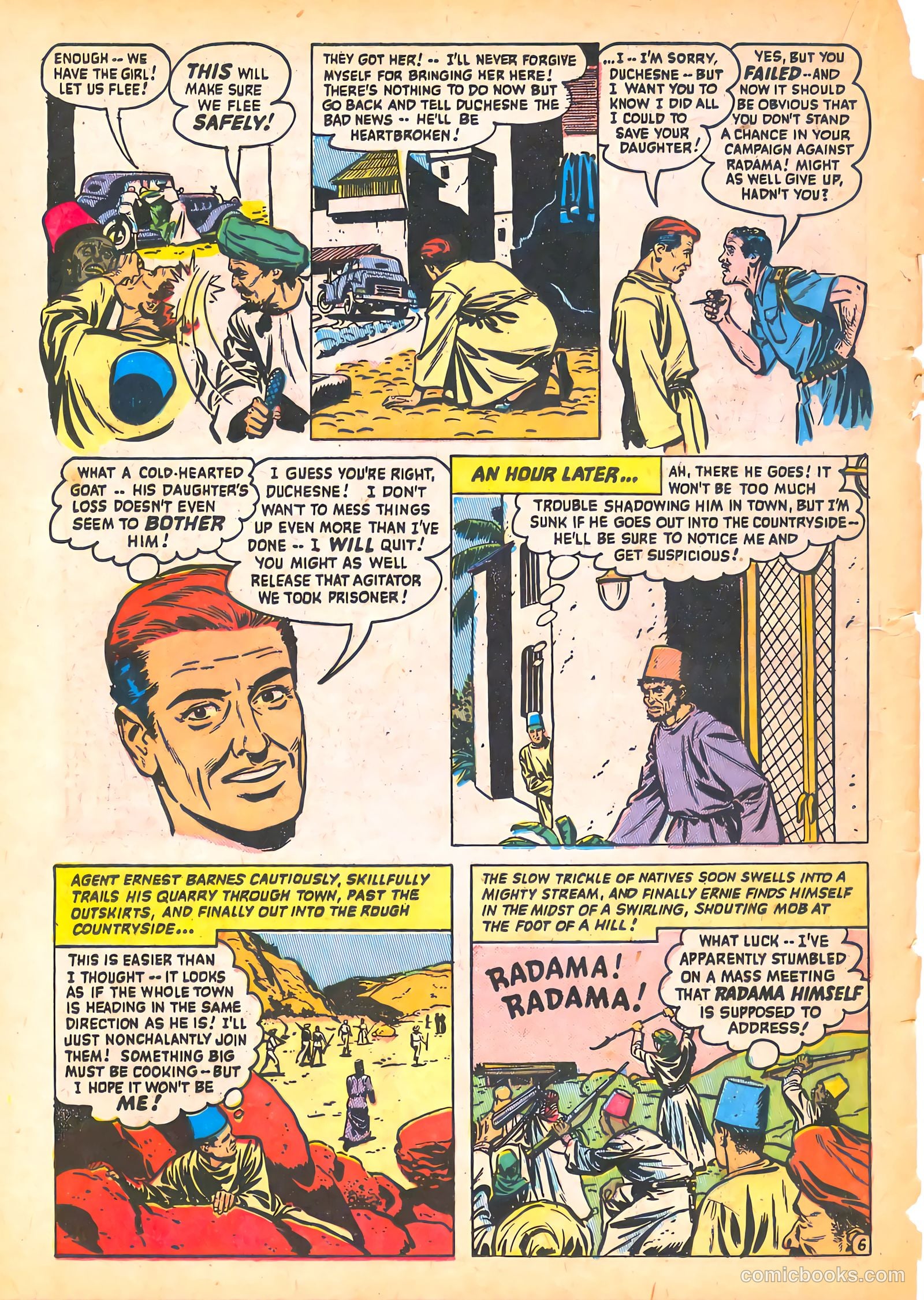 Spy-Hunters #6 (1950) — page 22 of 52