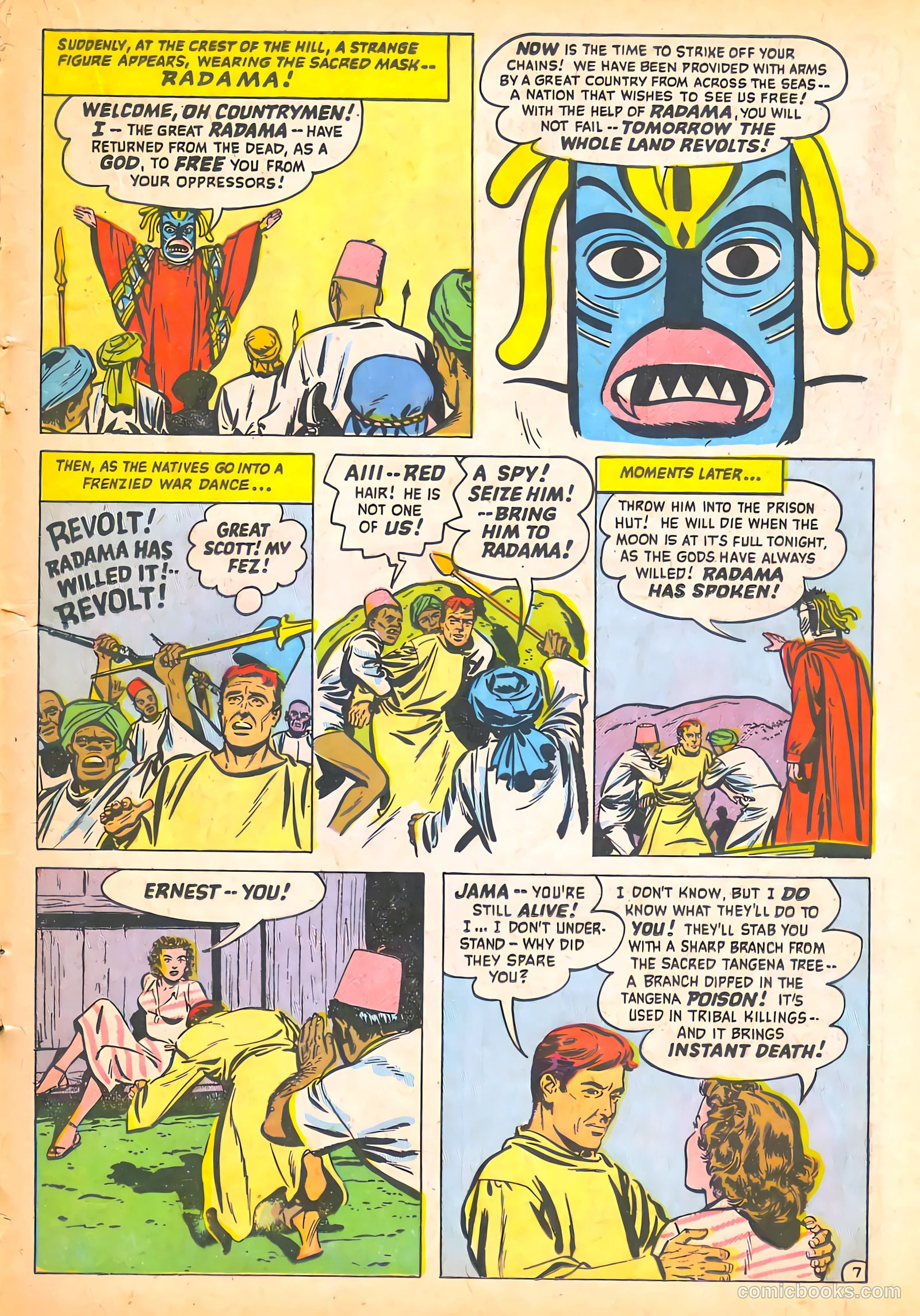 Spy-Hunters #6 (1950) — page 23 of 52