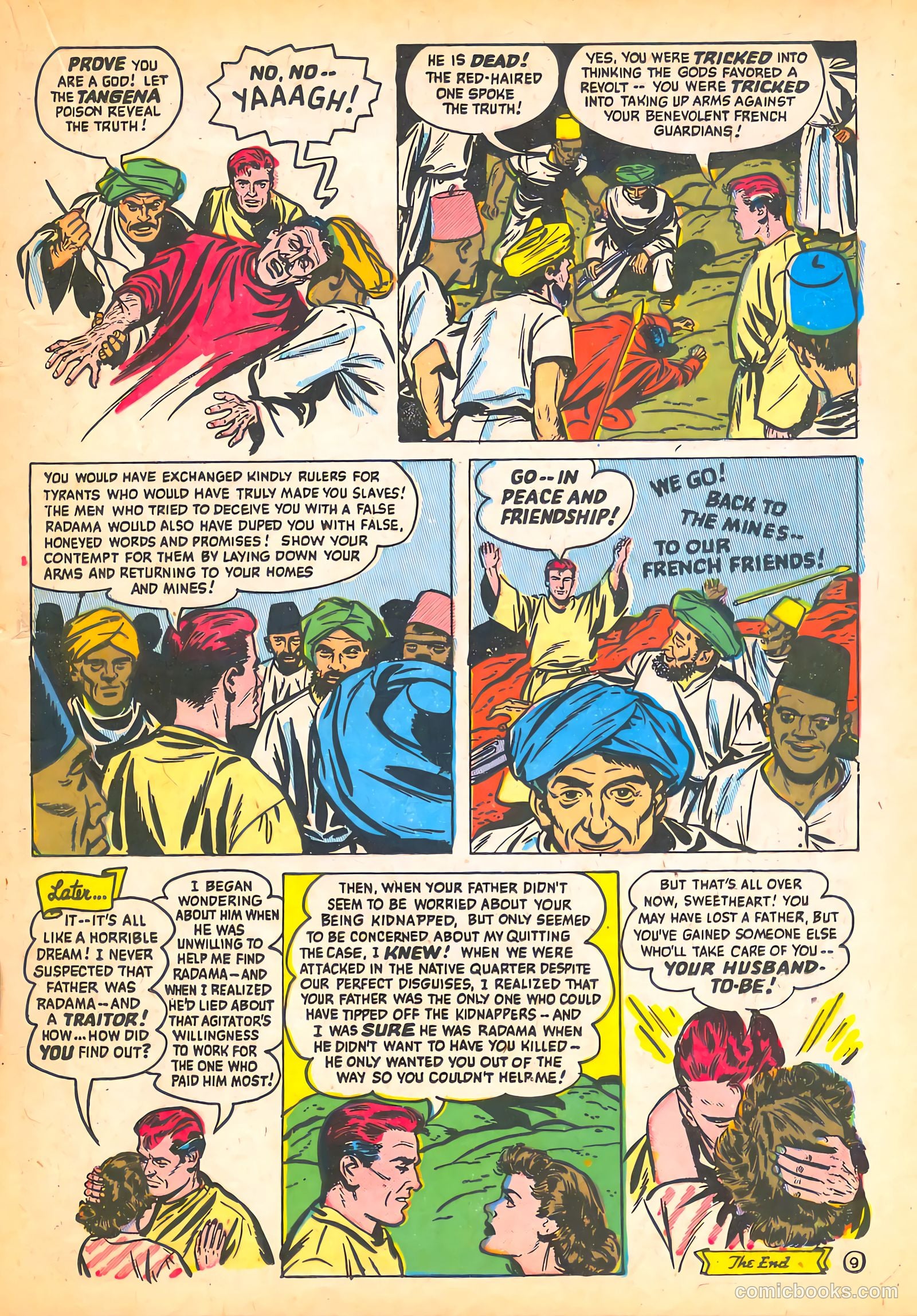 Spy-Hunters #6 (1950) — page 25 of 52
