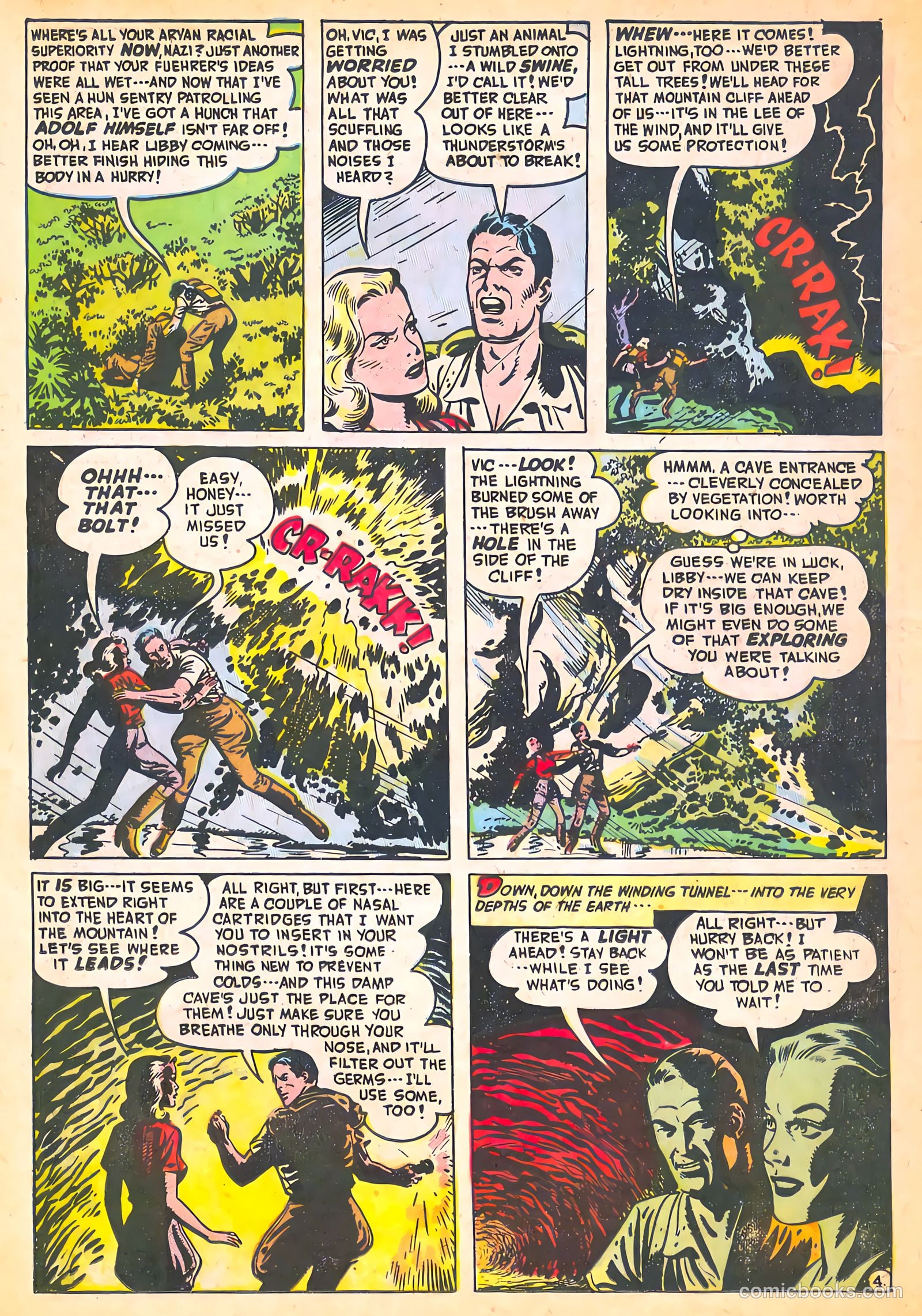 Spy-Hunters #6 (1950) — page 30 of 52