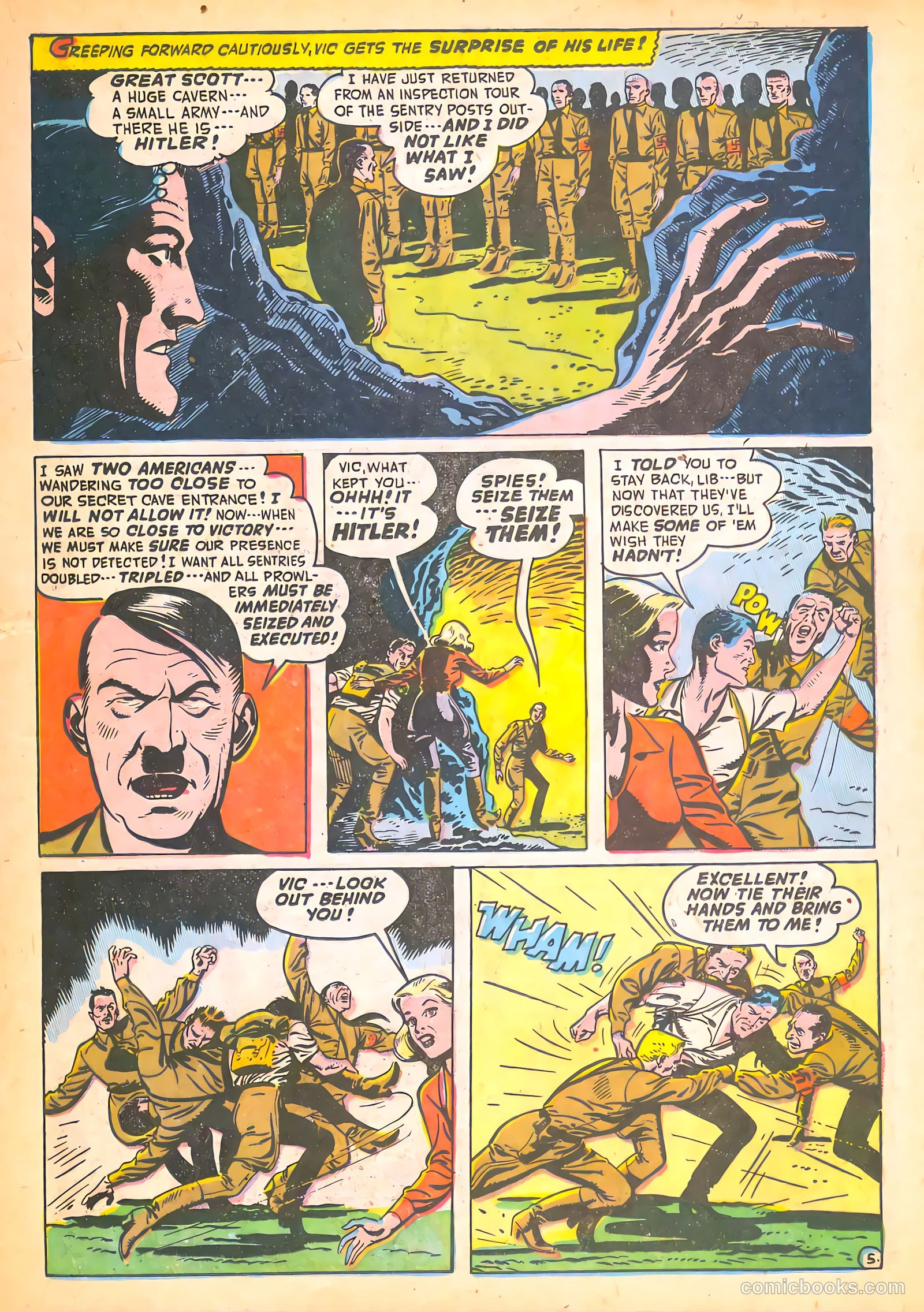 Spy-Hunters #6 (1950) — page 31 of 52