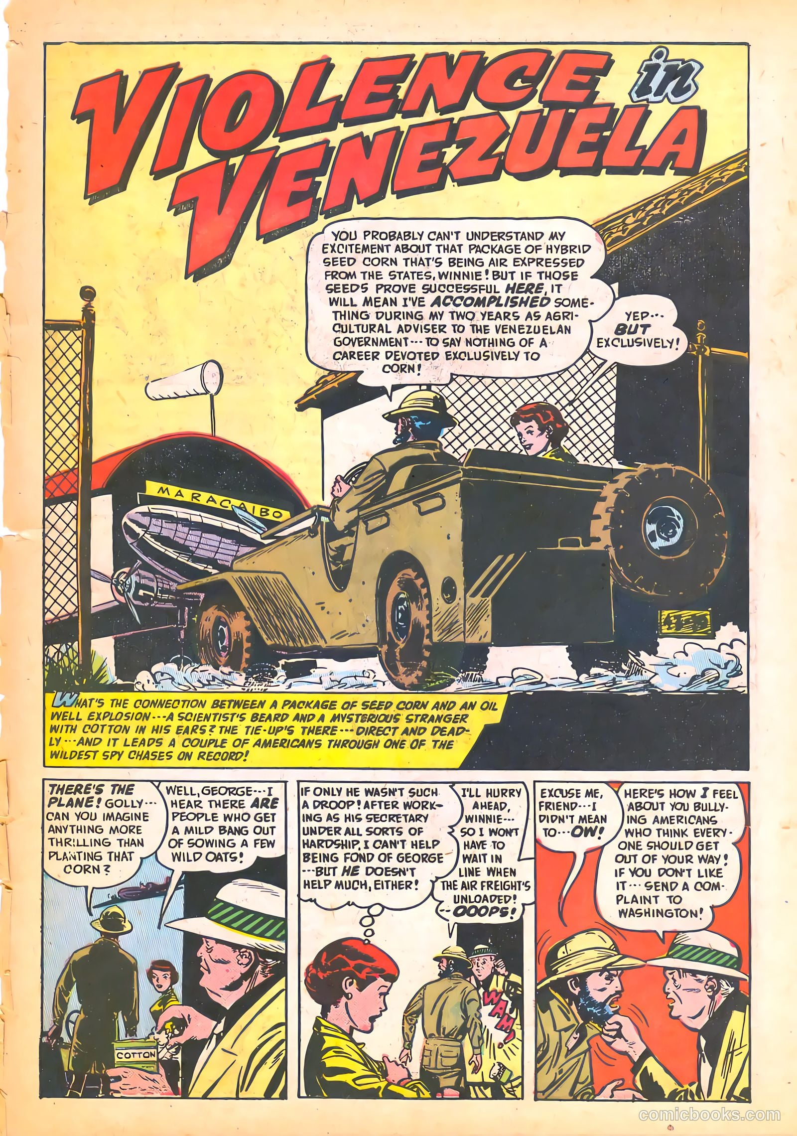 Spy-Hunters #6 (1950) — page 39 of 52