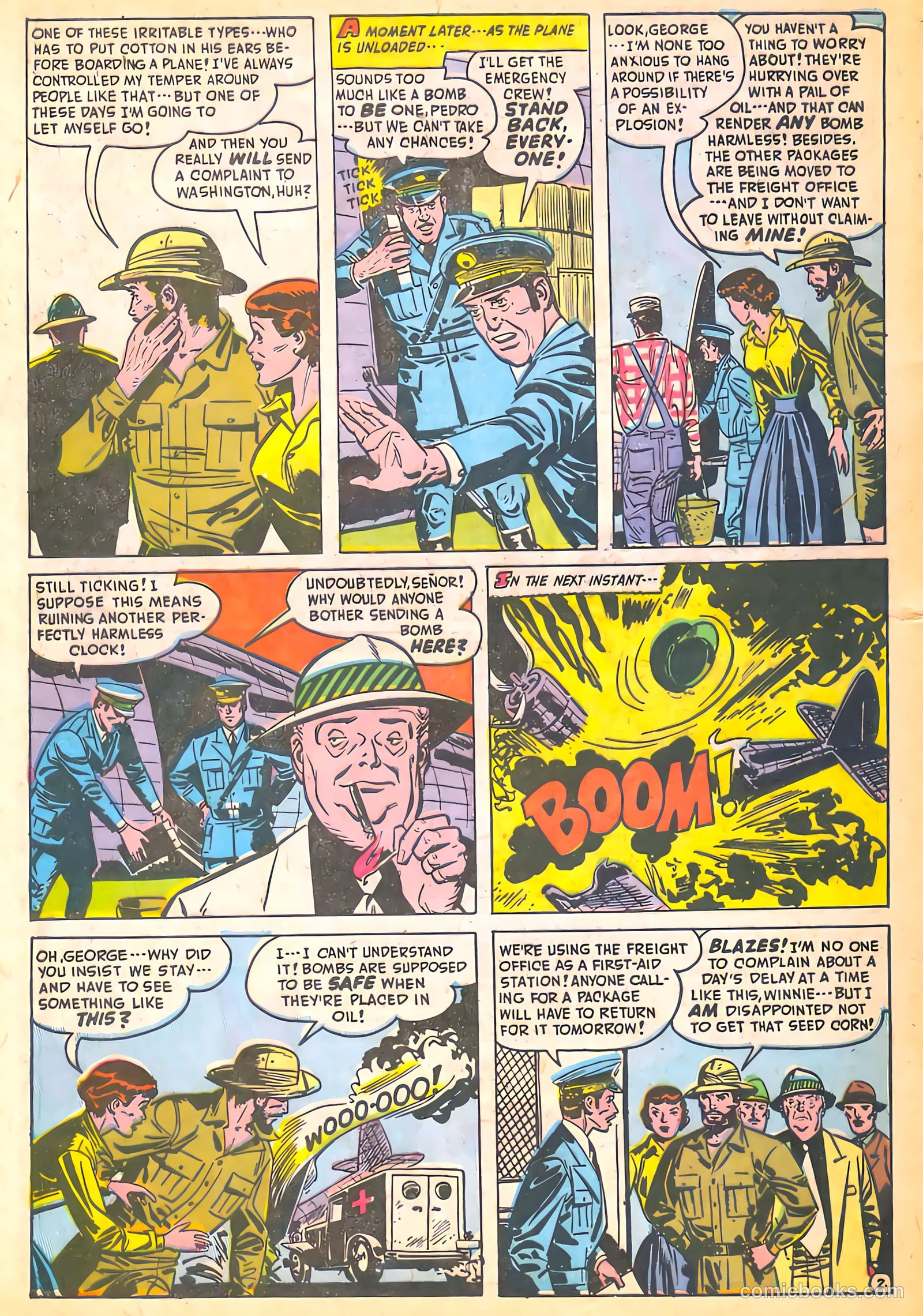 Spy-Hunters #6 (1950) — page 40 of 52