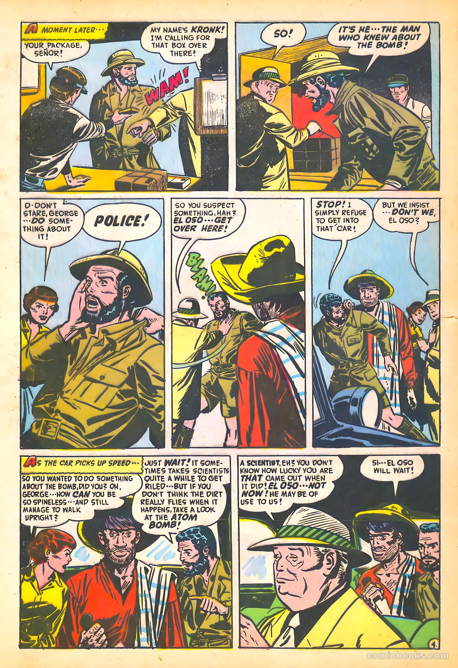 Spy-Hunters #6 (1950) — page 42 of 52