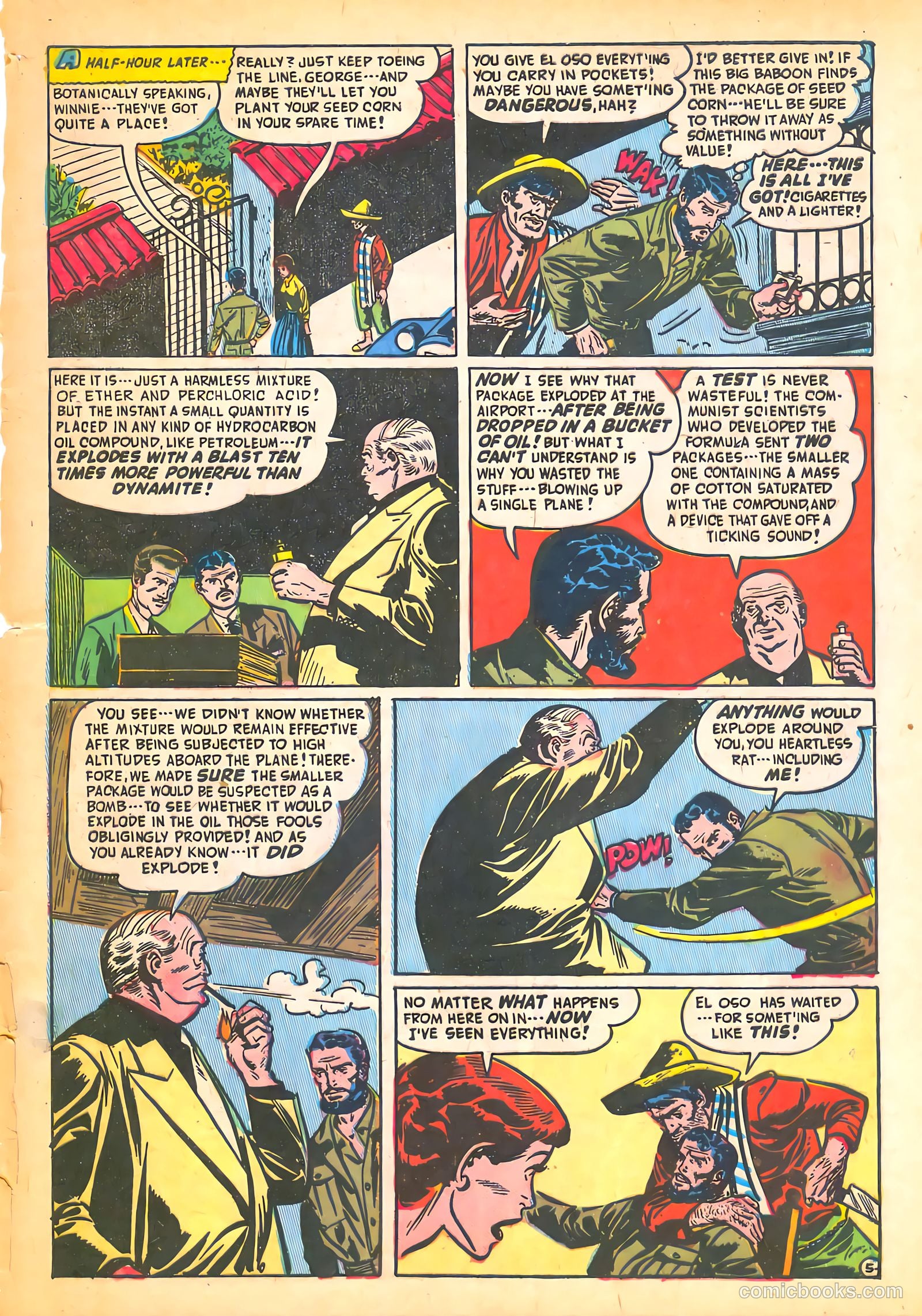 Spy-Hunters #6 (1950) — page 43 of 52