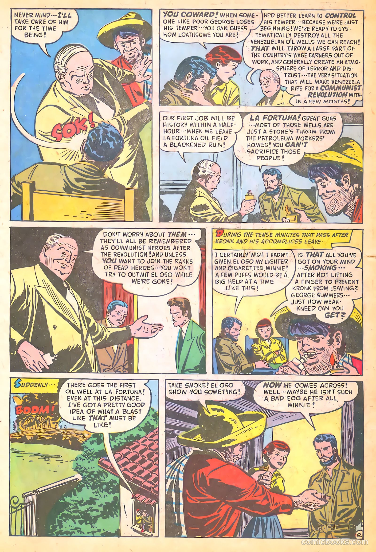 Spy-Hunters #6 (1950) — page 44 of 52