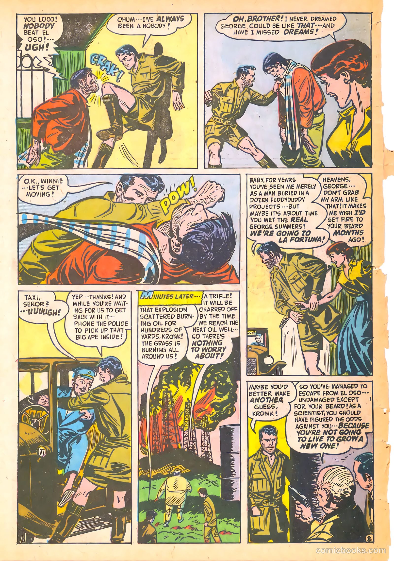 Spy-Hunters #6 (1950) — page 46 of 52