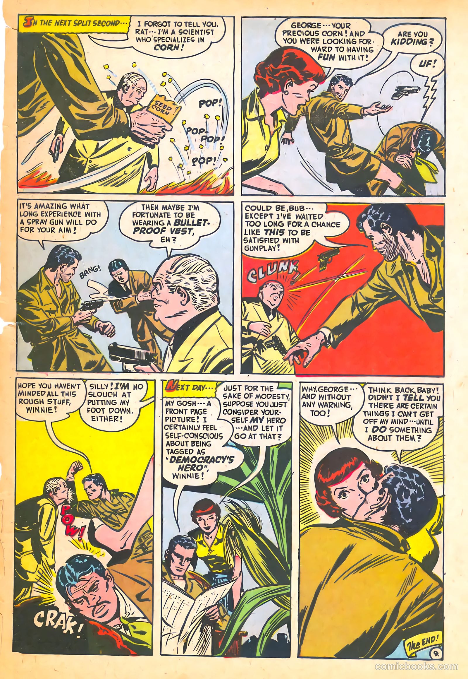 Spy-Hunters #6 (1950) — page 47 of 52