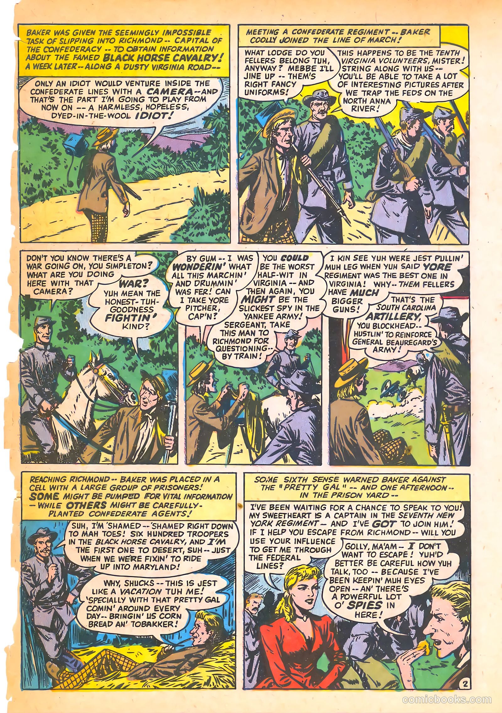 Spy-Hunters #6 (1950) — page 49 of 52