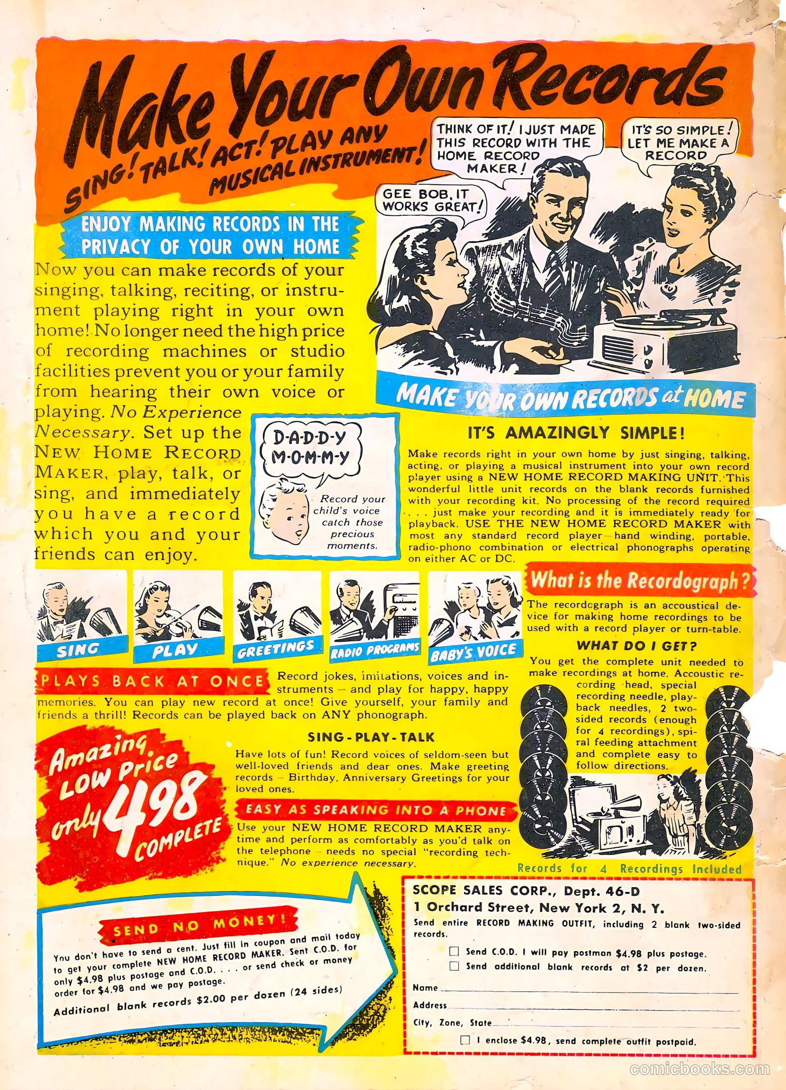 Spy-Hunters #6 (1950) — page 52 of 52