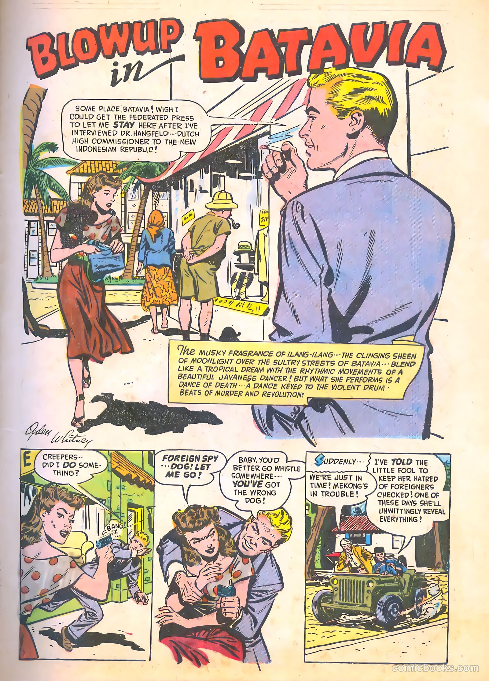 Spy-Hunters #7 (1950) — page 3 of 52