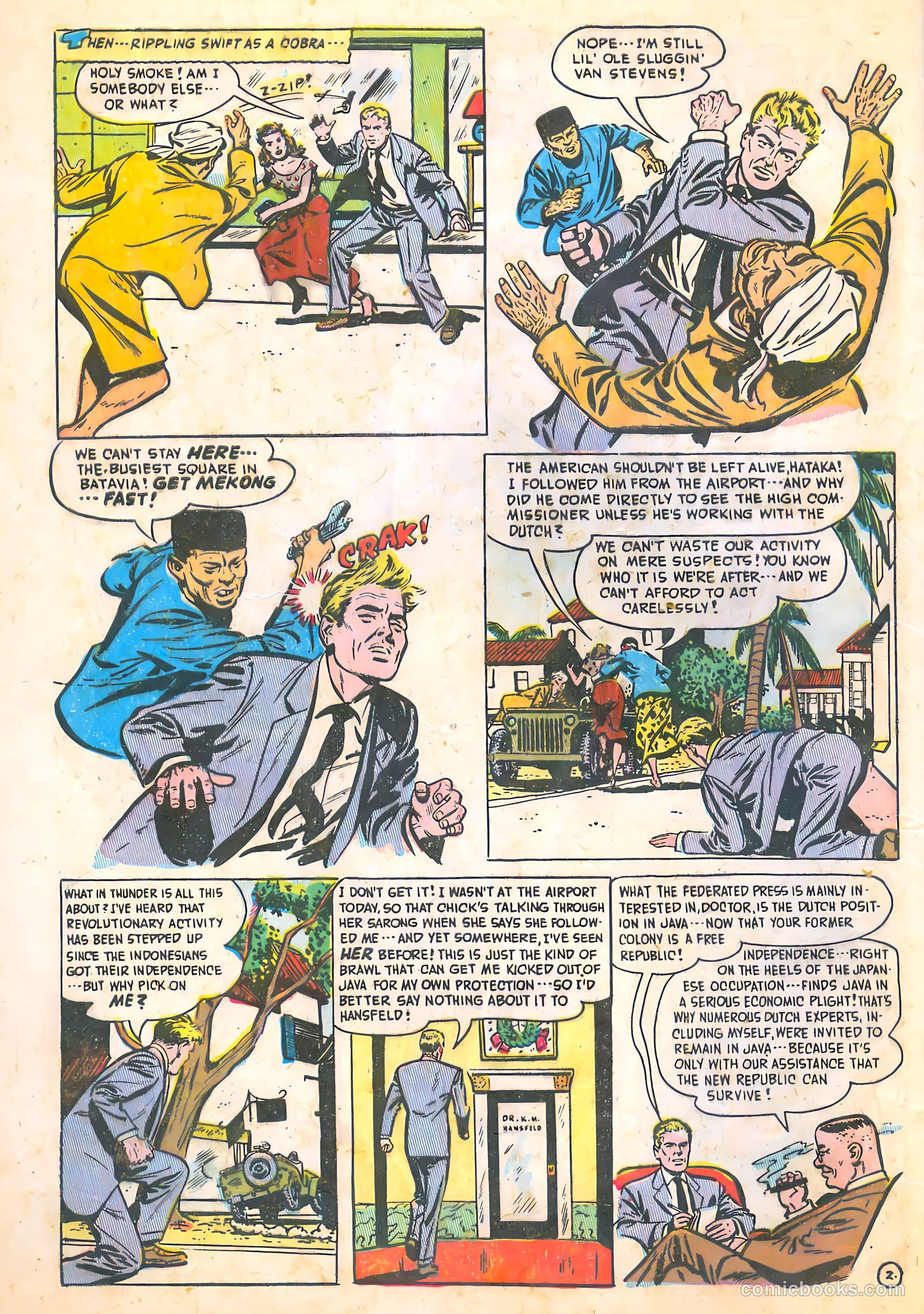 Spy-Hunters #7 (1950) — page 4 of 52
