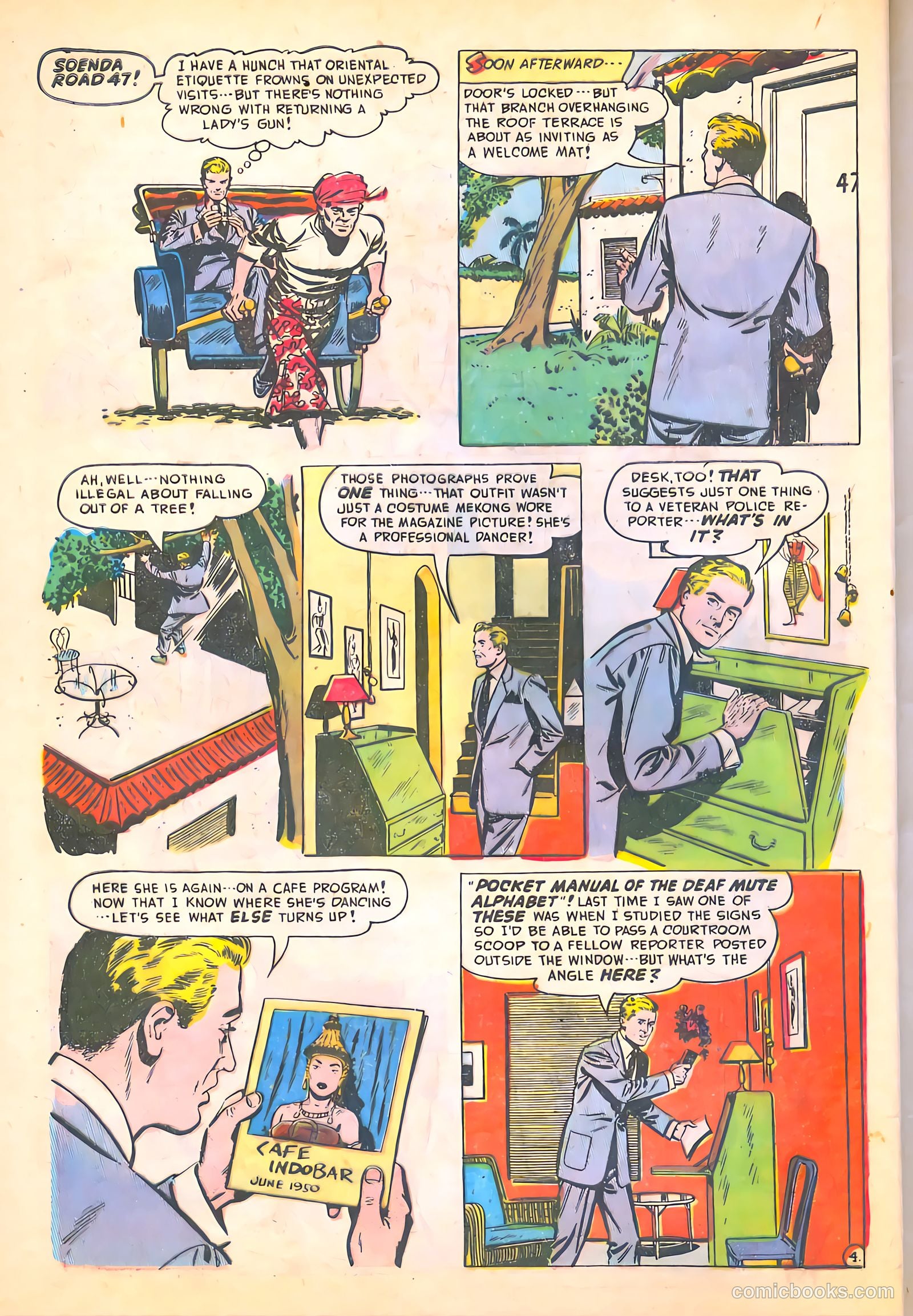 Spy-Hunters #7 (1950) — page 6 of 52