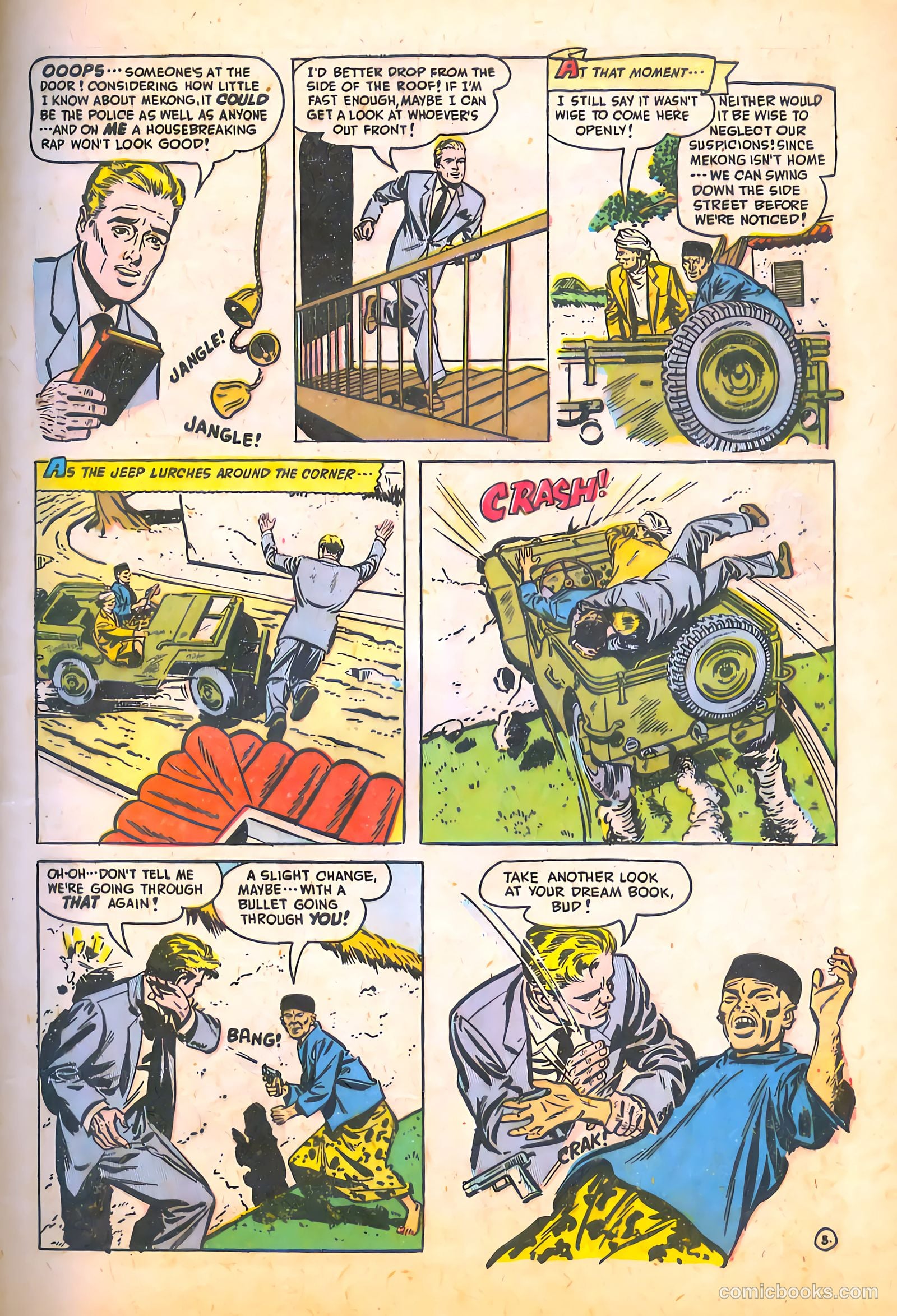 Spy-Hunters #7 (1950) — page 7 of 52