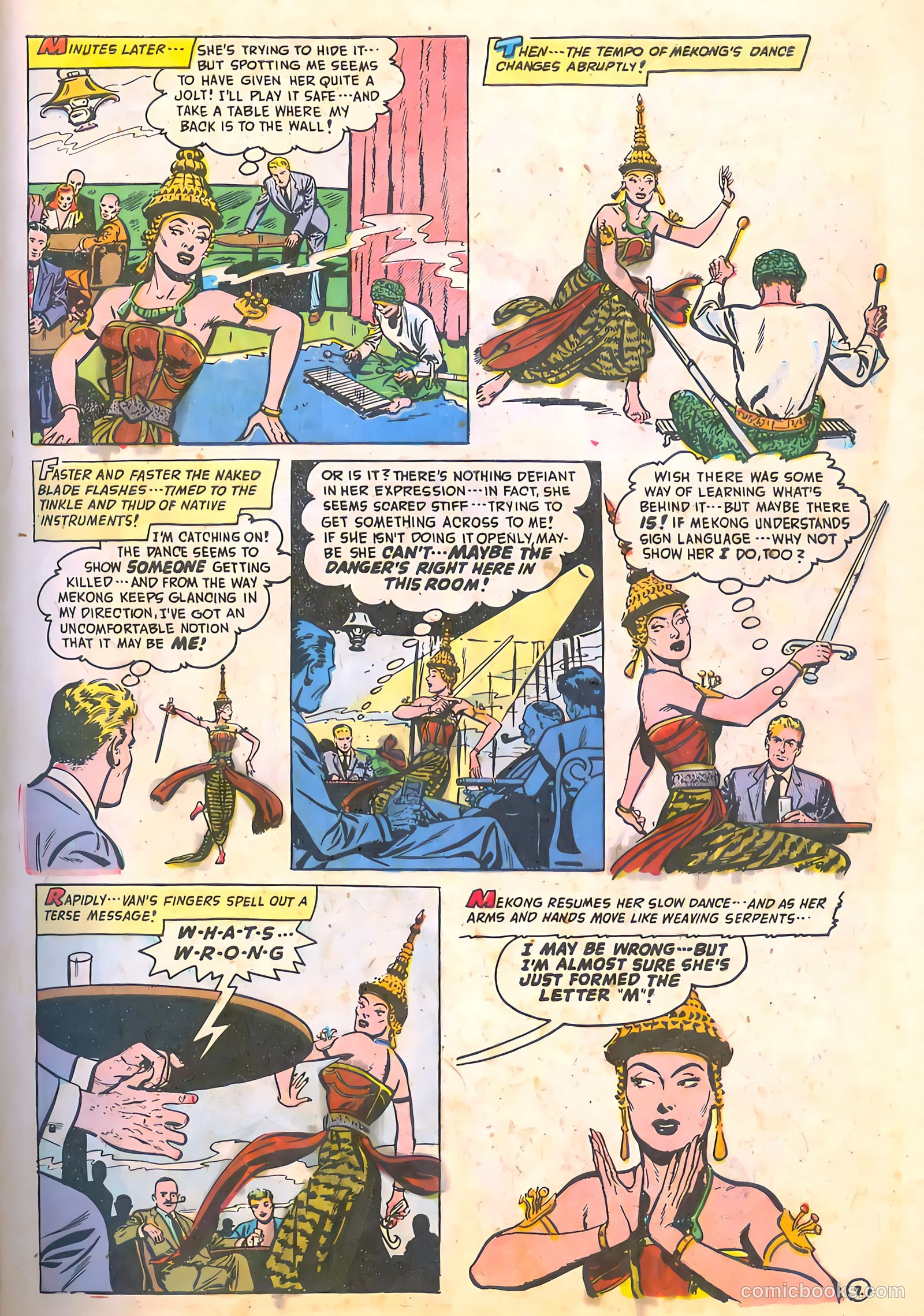 Spy-Hunters #7 (1950) — page 9 of 52